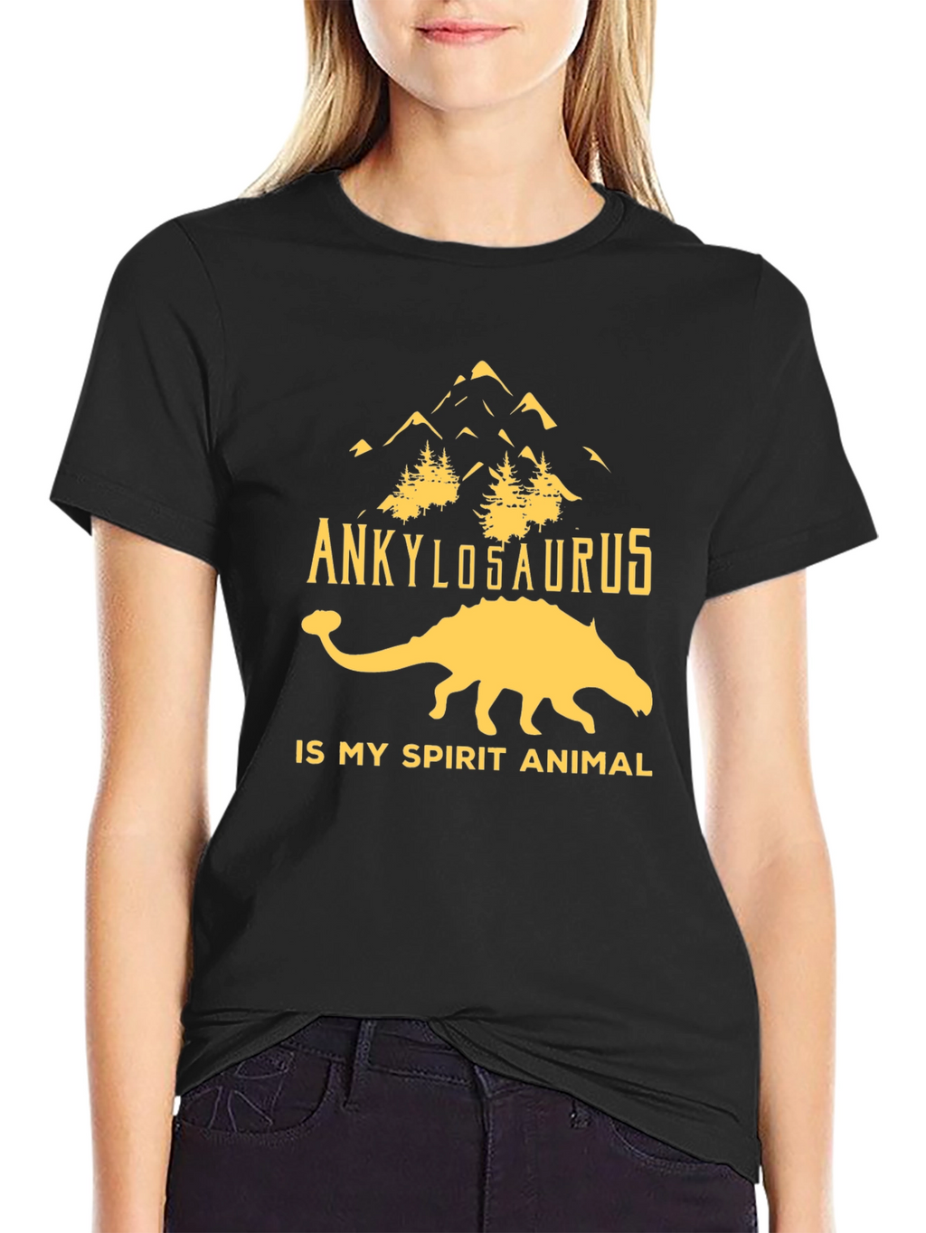 Ankylosaurus Spirit Animal Graphic Tee