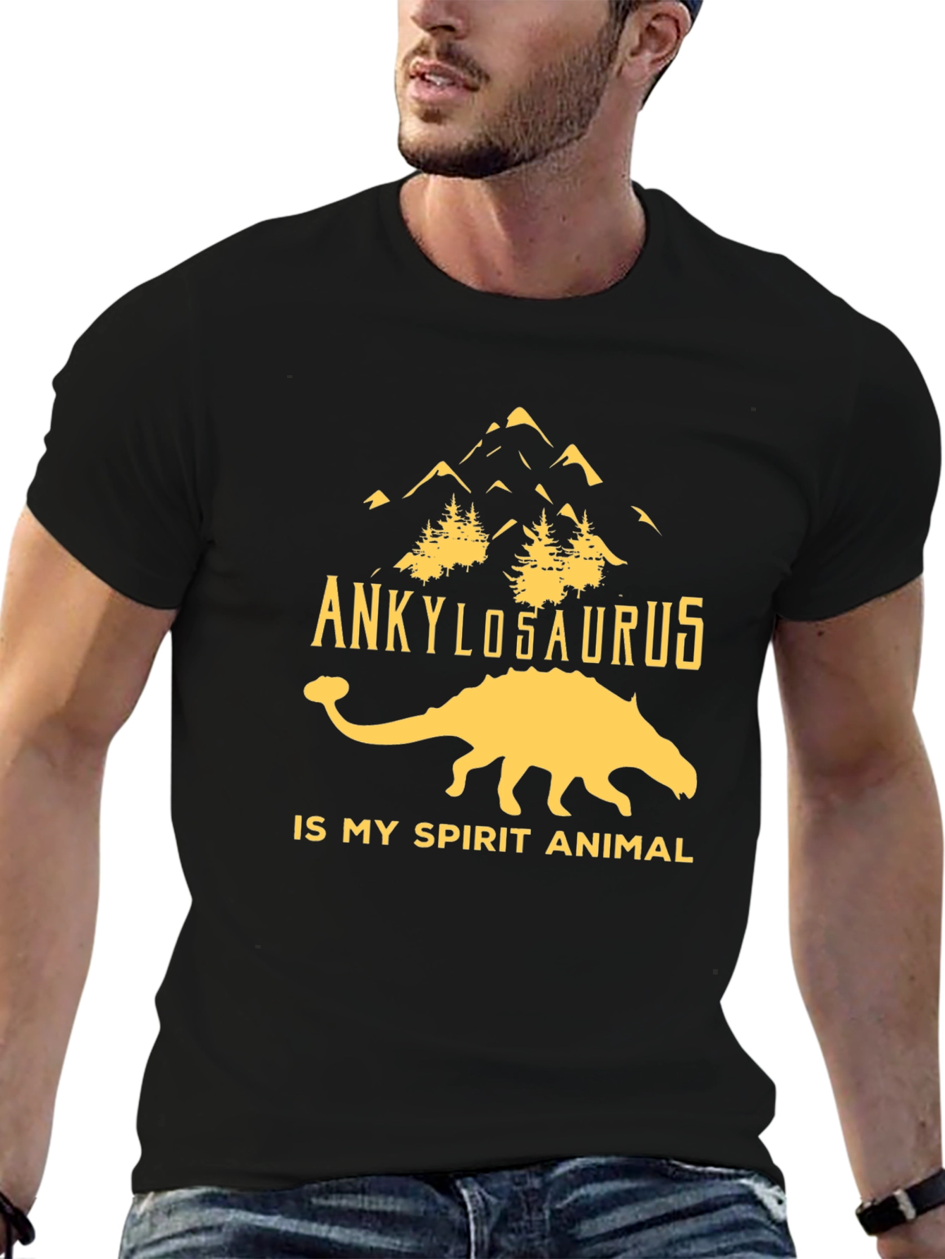 Ankylosaurus Spirit Animal Graphic Tee