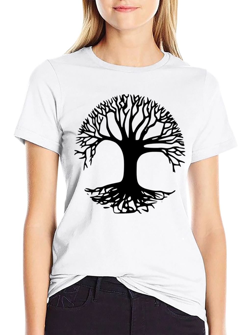Tree of Life Graphic T-Shirt - Black