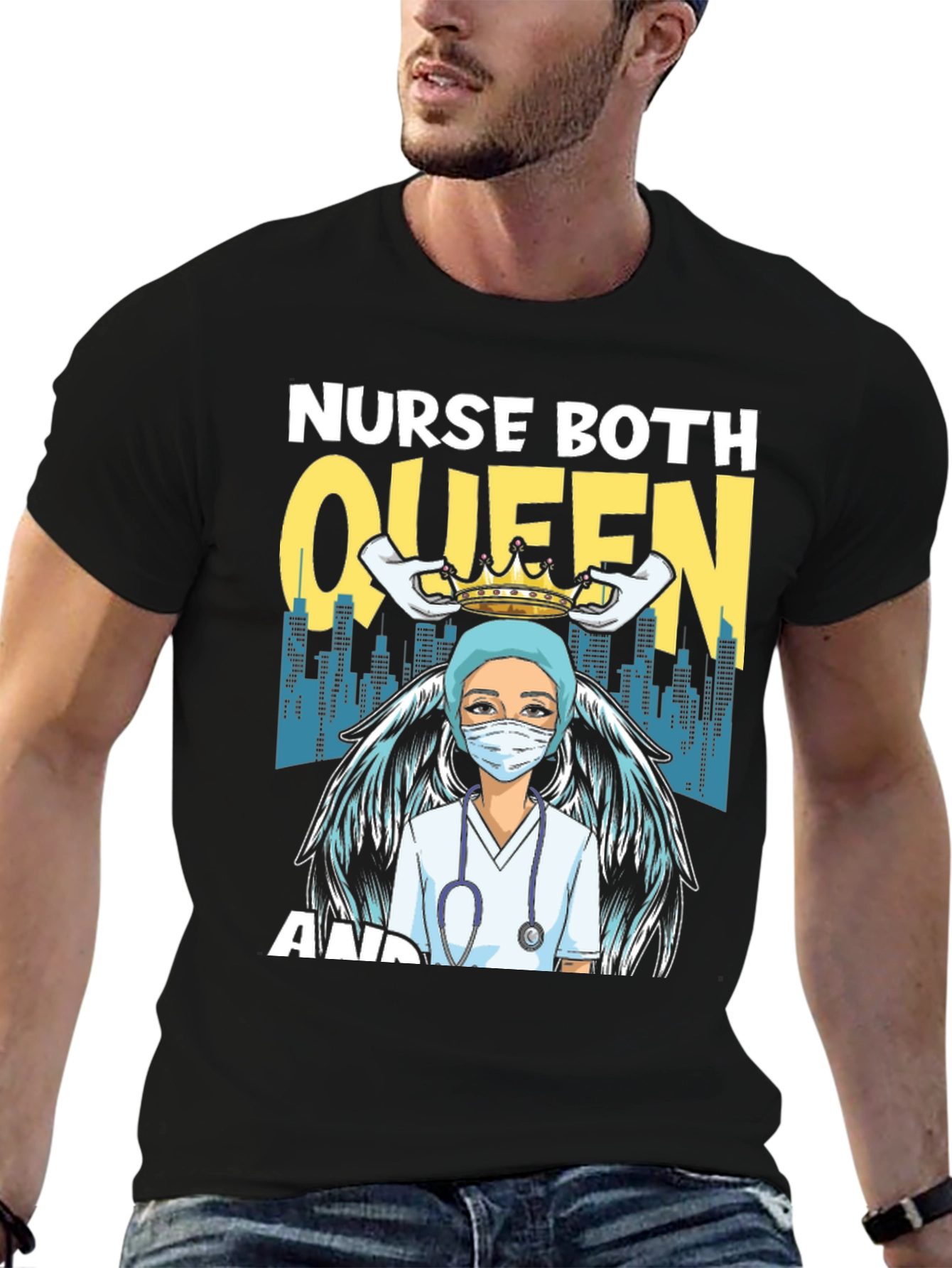 Nurse Queen T-Shirt - Essential Worker Apparel