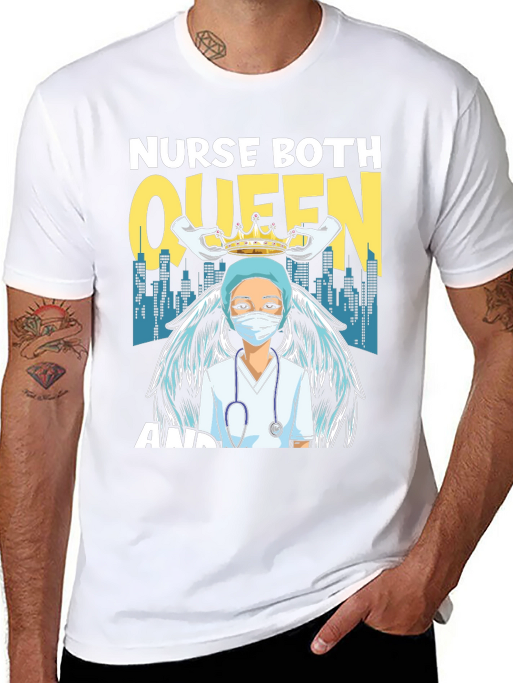 Nurse Queen T-Shirt - Essential Worker Apparel