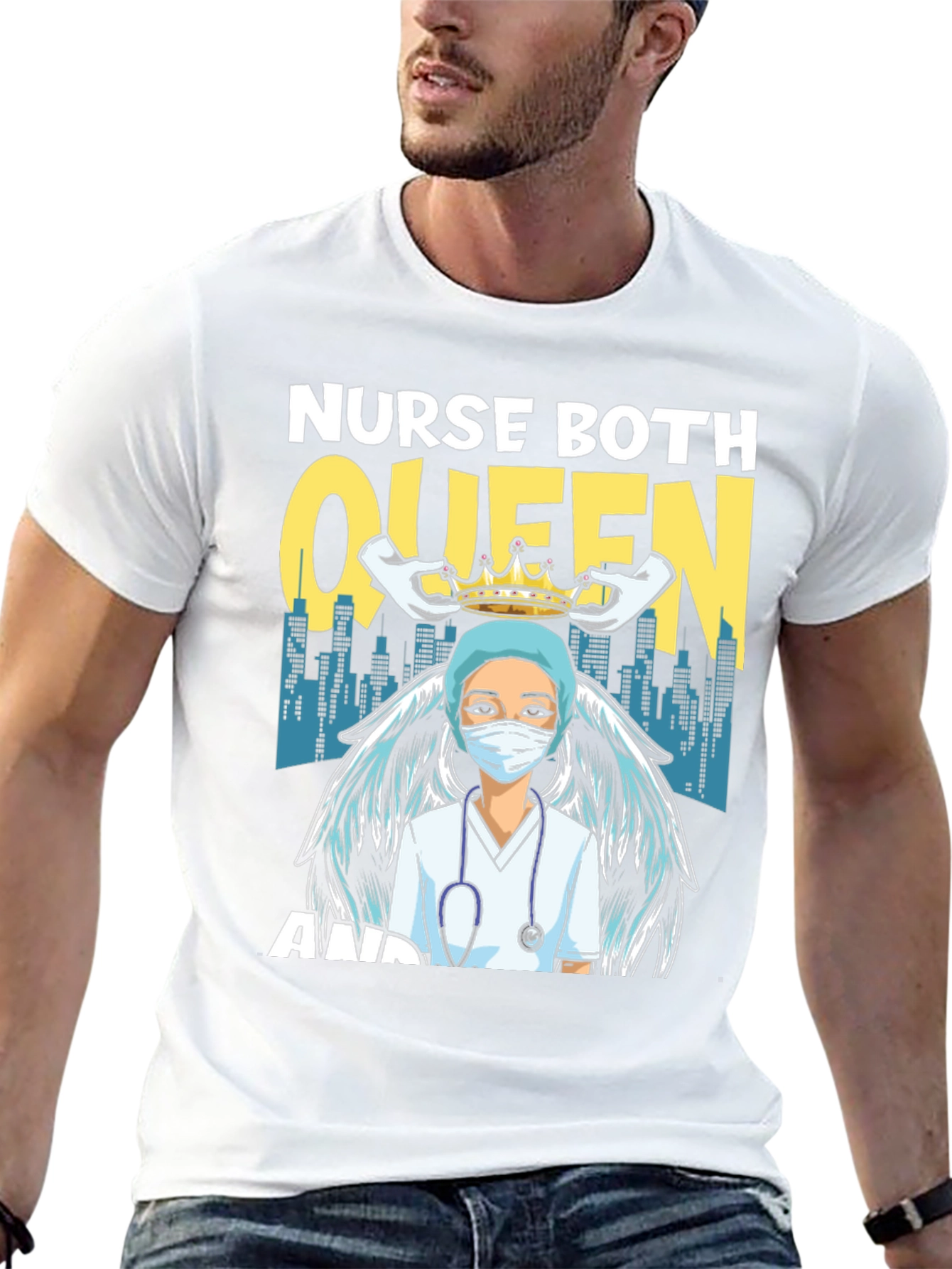 Nurse Queen T-Shirt - Essential Worker Apparel