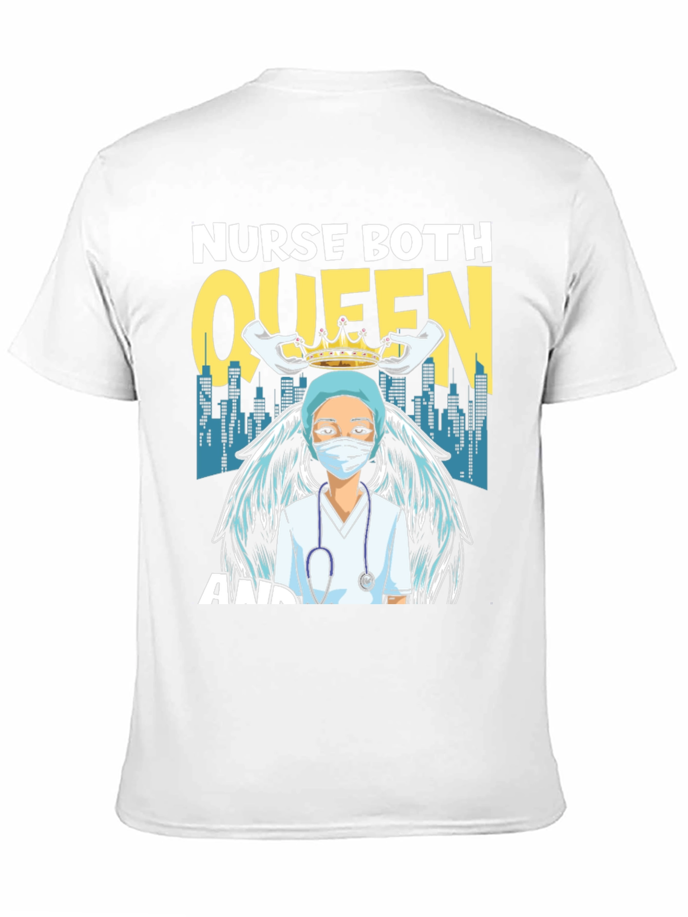 Nurse Queen T-Shirt - Essential Worker Apparel