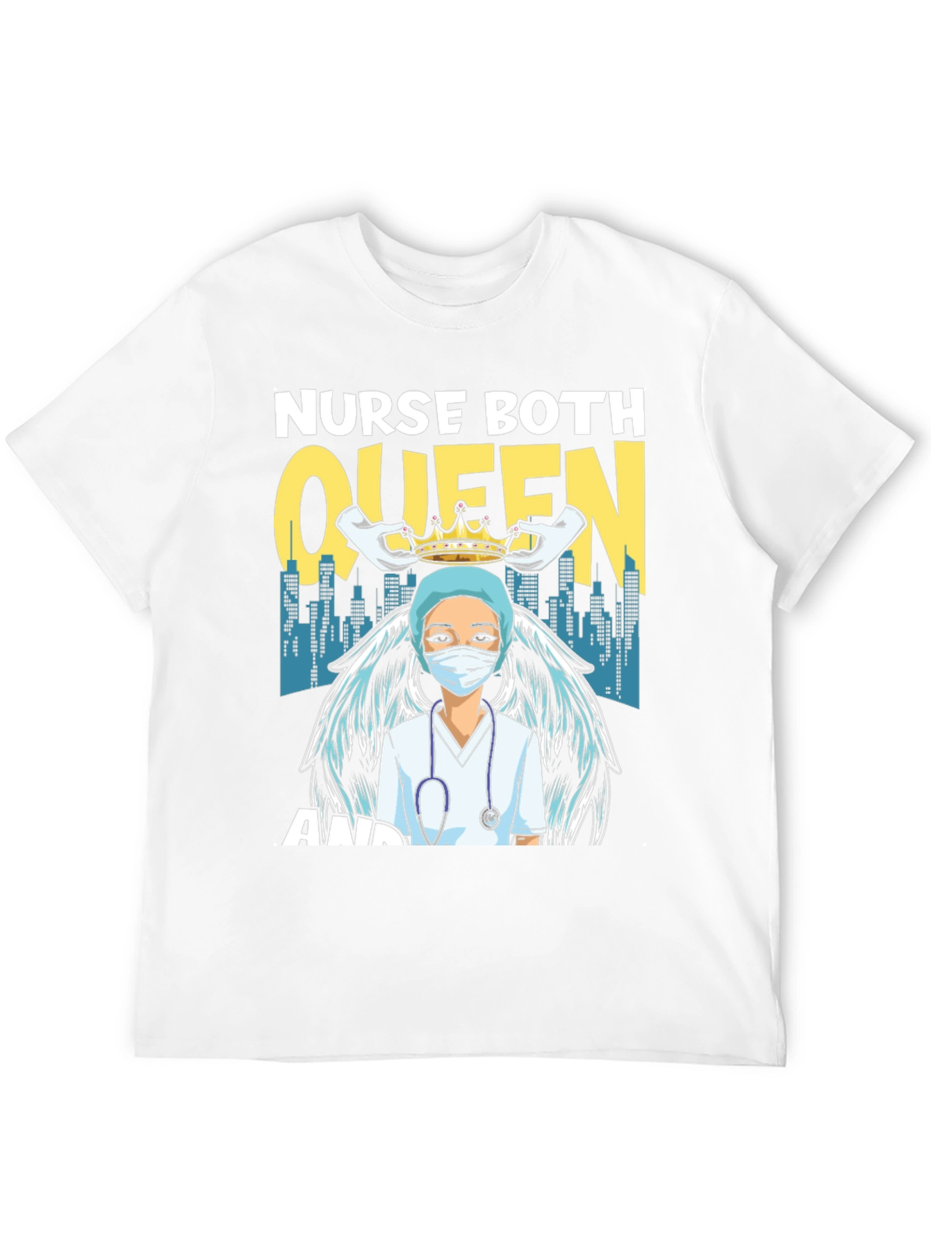 Nurse Queen T-Shirt - Essential Worker Apparel