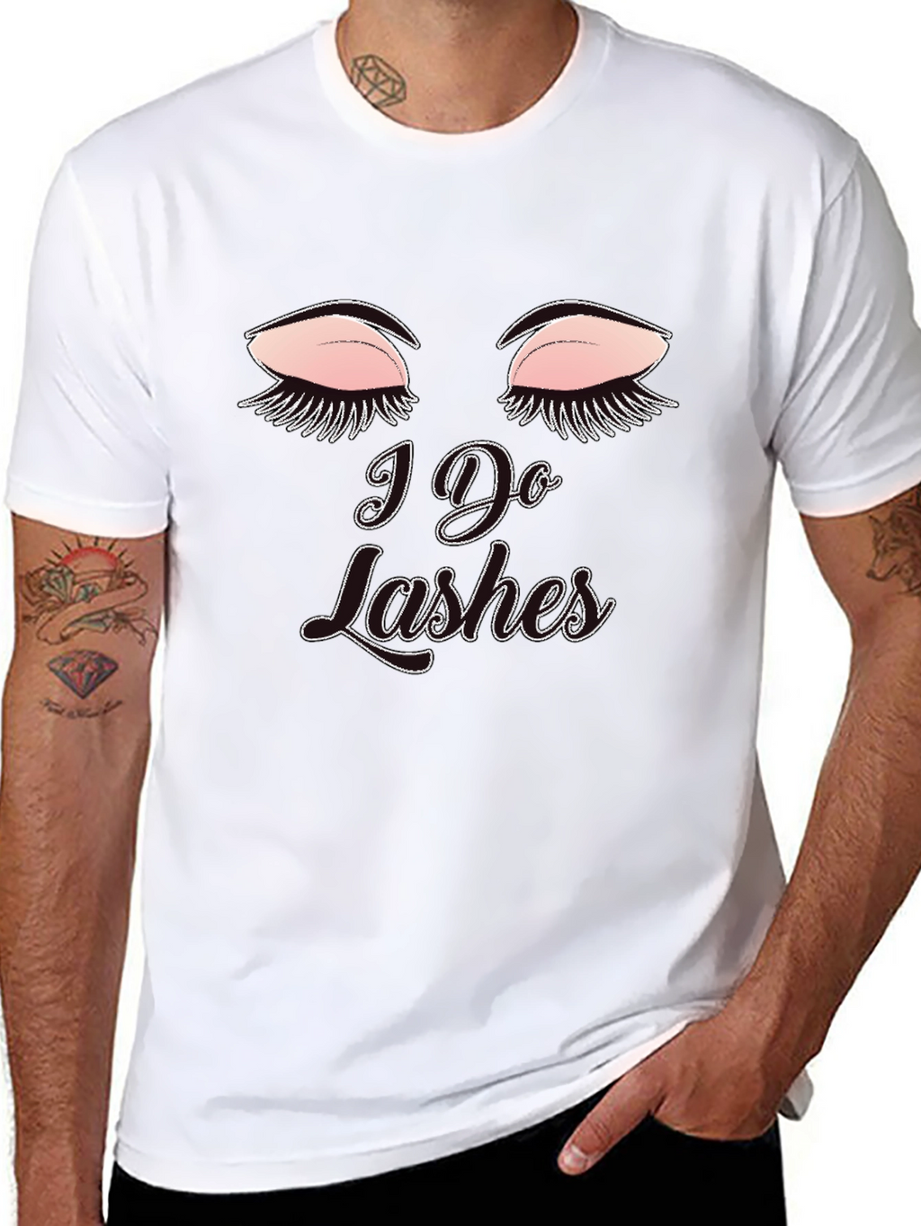 I Do Lashes Graphic Tee - Eyelash Artist T-Shirt