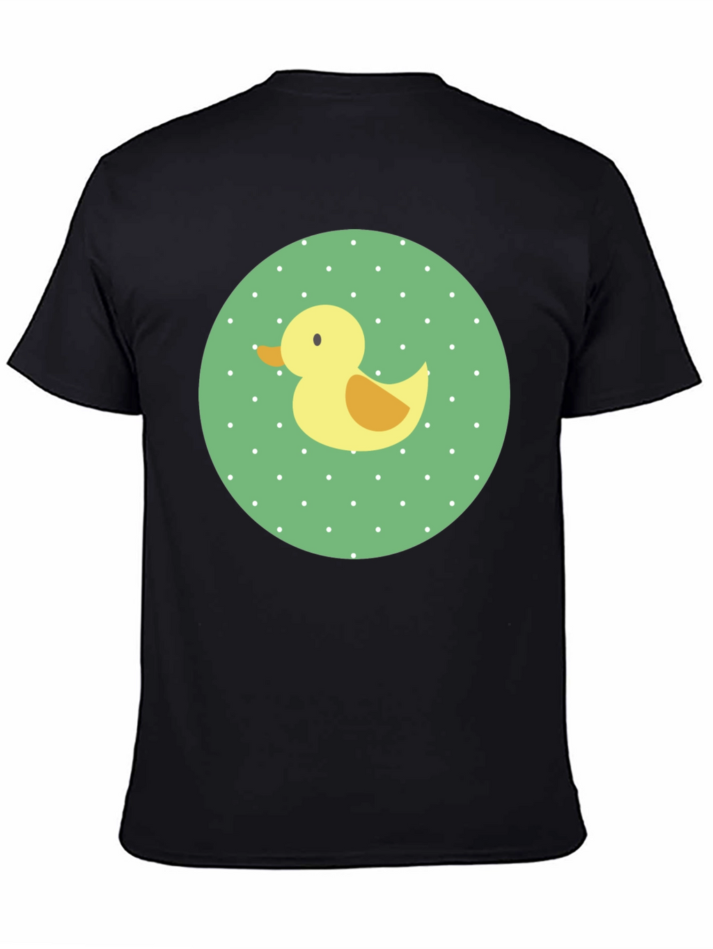 Duck Print T-Shirt - Cute Casual Top