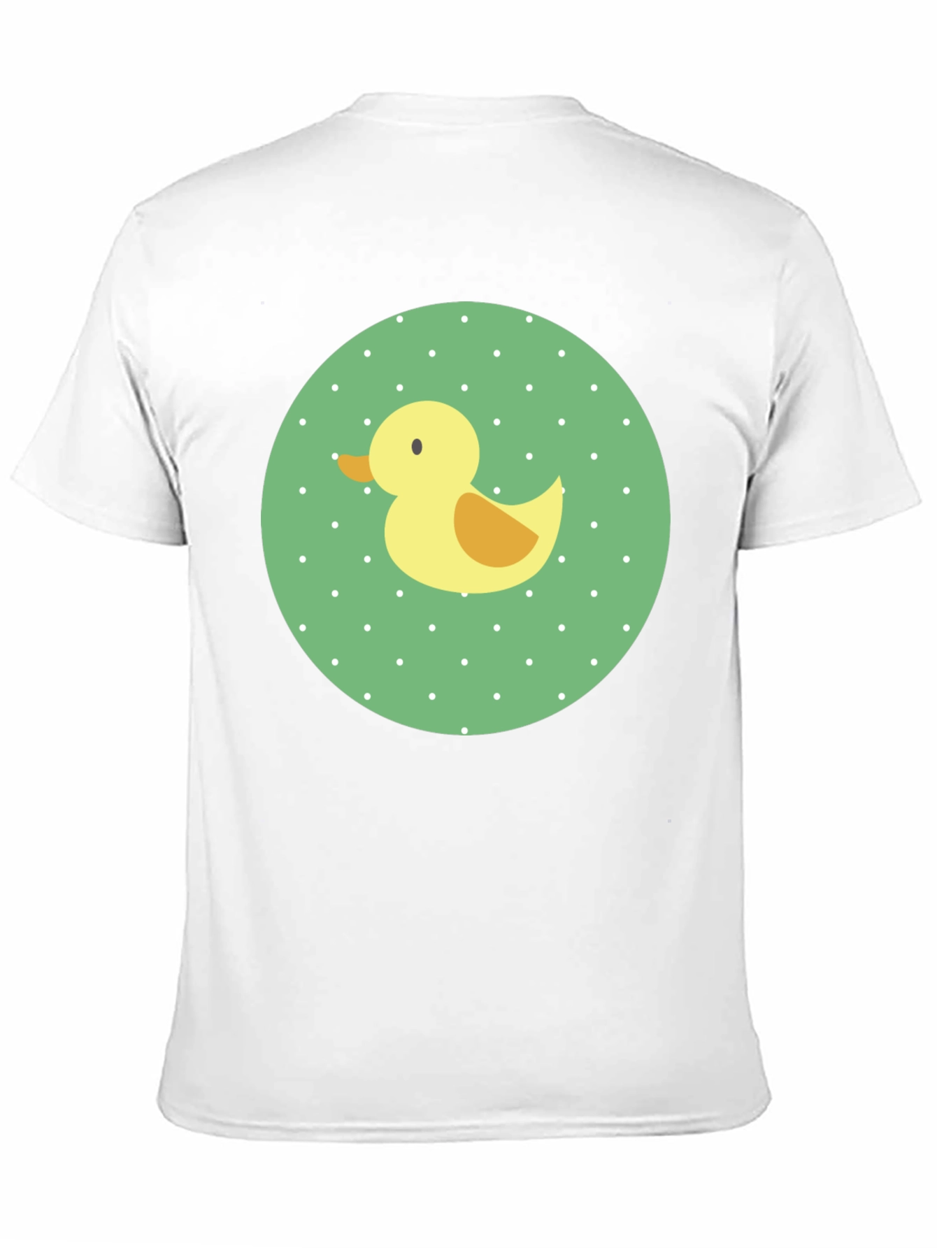 Duck Print T-Shirt - Cute Casual Top