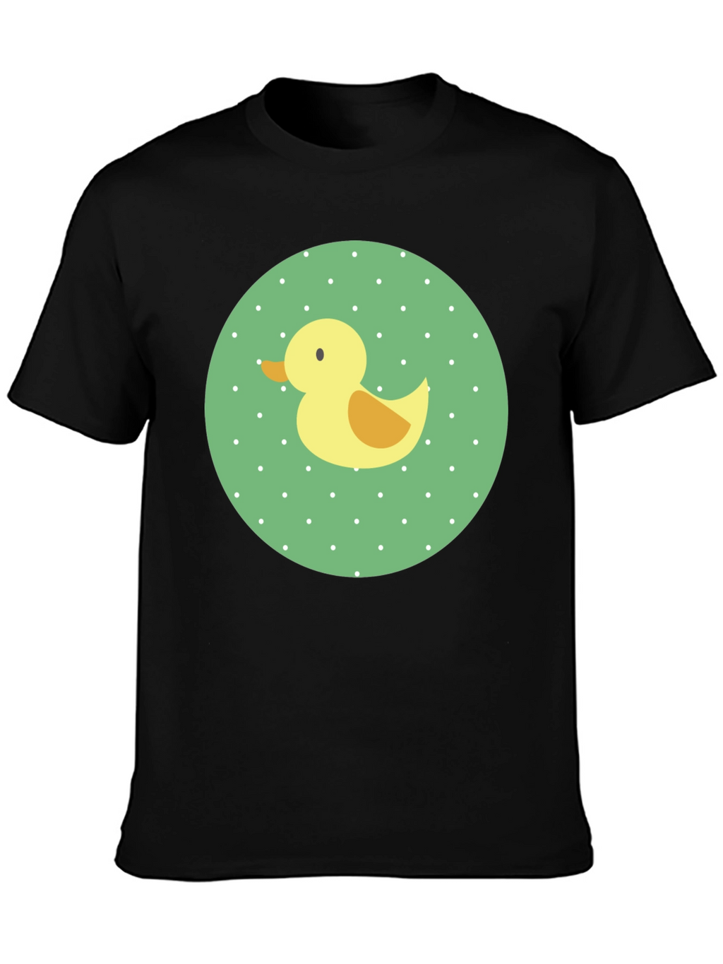 Duck Print T-Shirt - Cute Casual Top