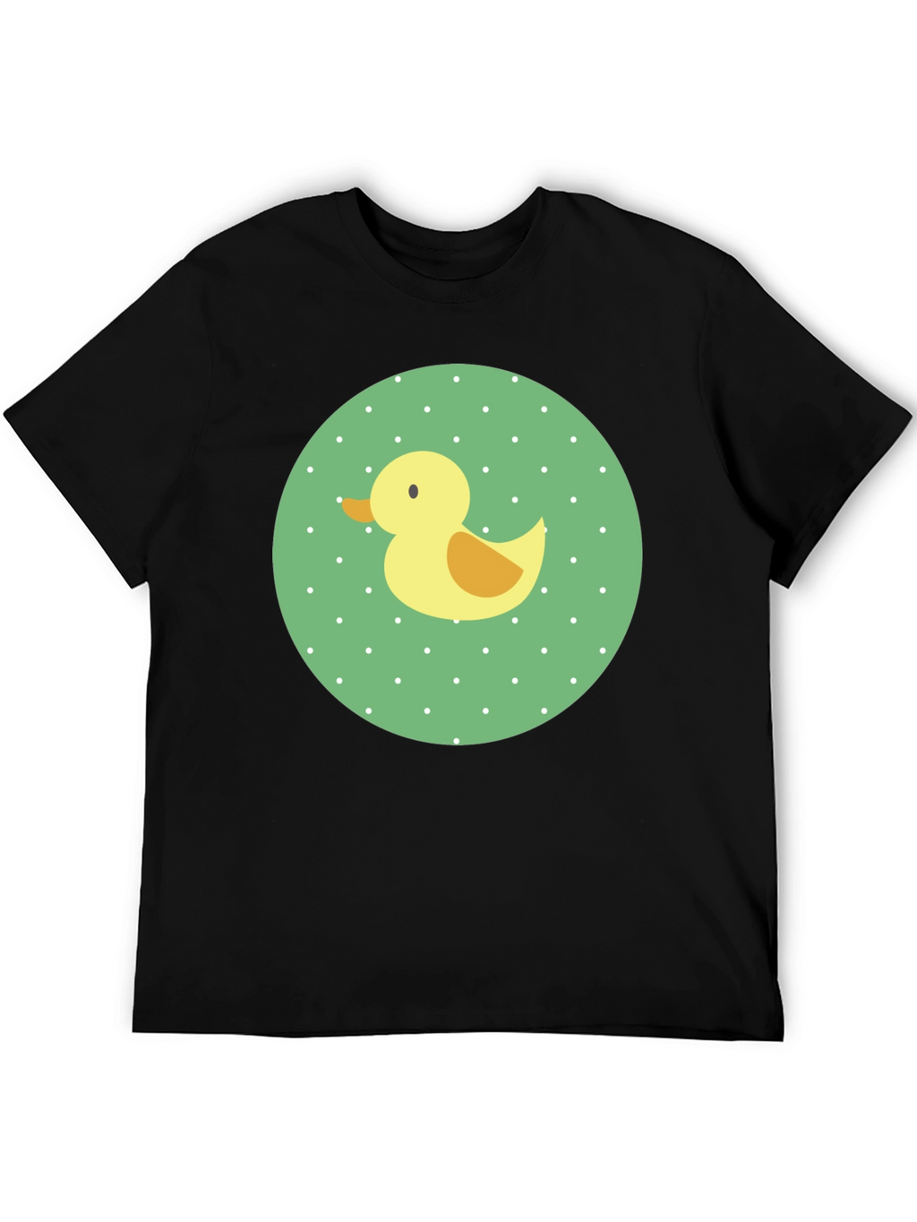 Duck Print T-Shirt - Cute Casual Top
