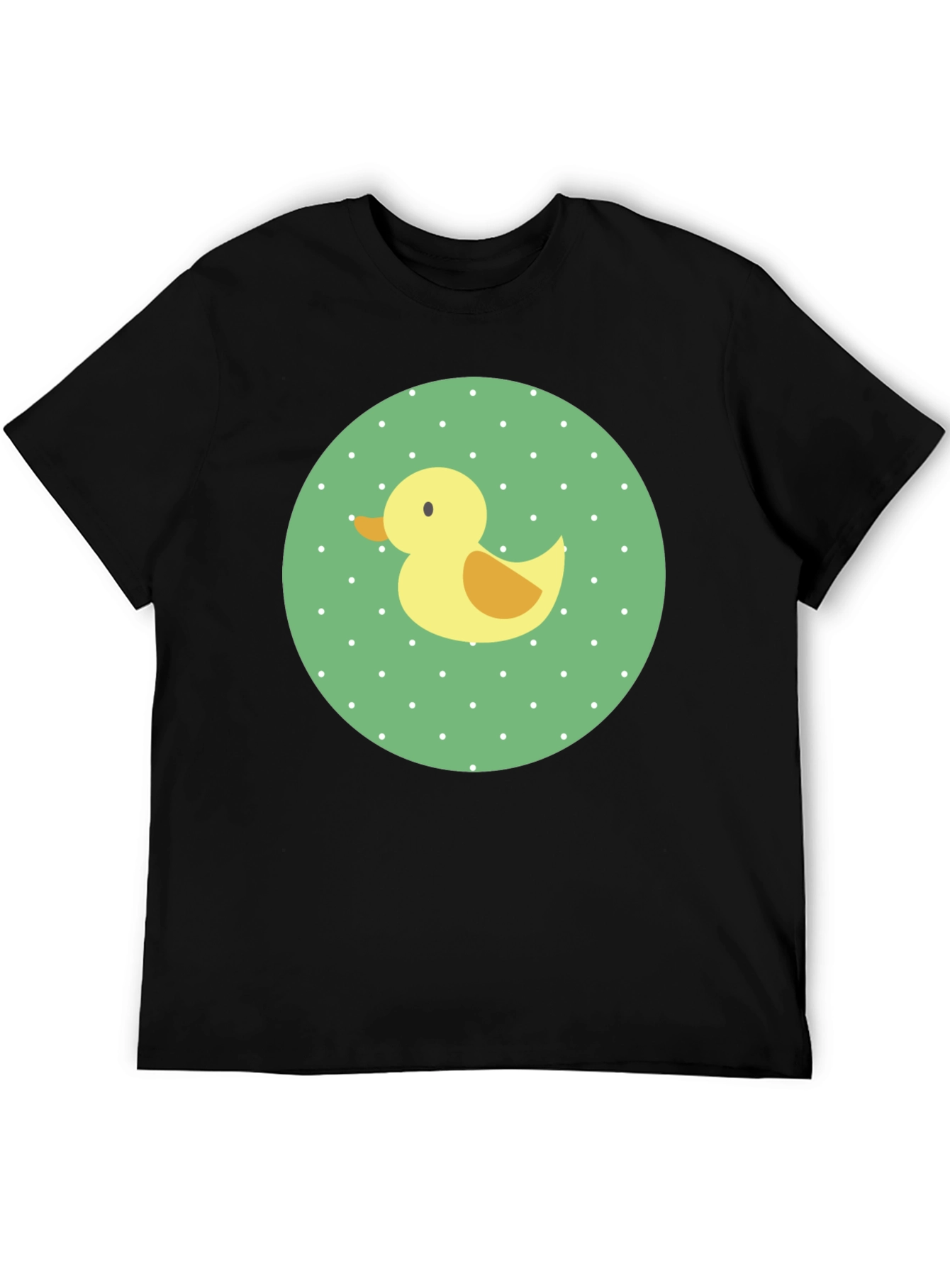 Duck Print T-Shirt - Cute Casual Top