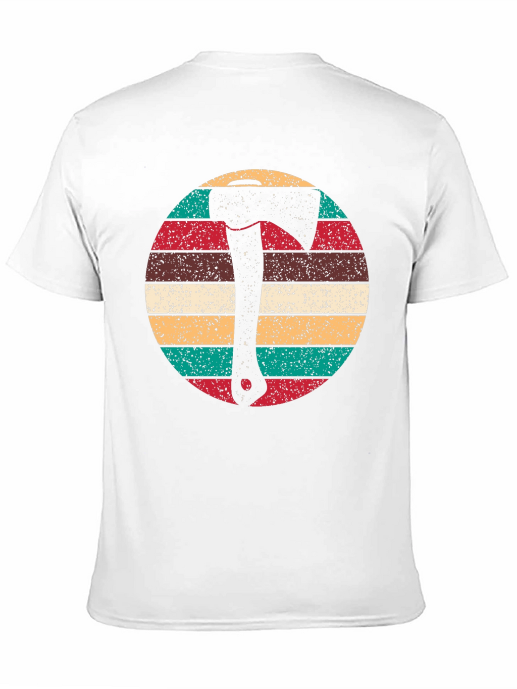Retro Axe Graphic Tee - Logger Style