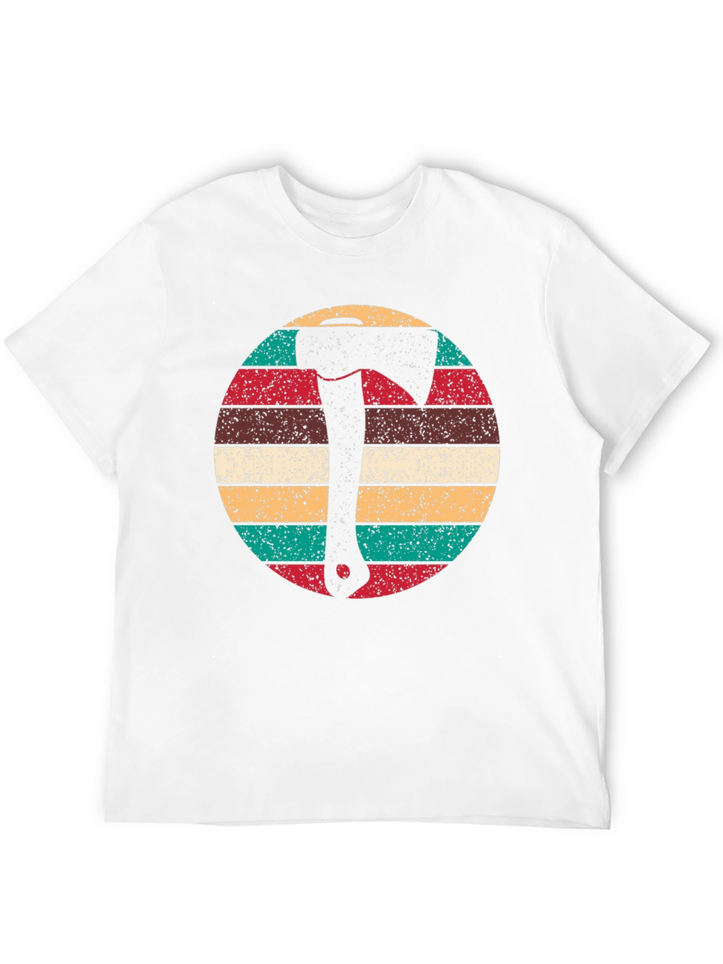 Retro Axe Graphic Tee - Logger Style