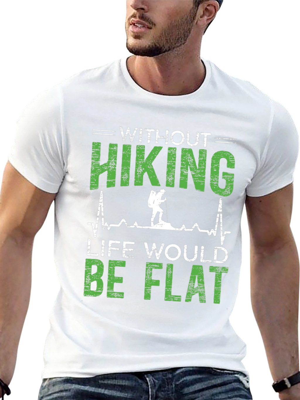 Hiking Life Flat T-Shirt