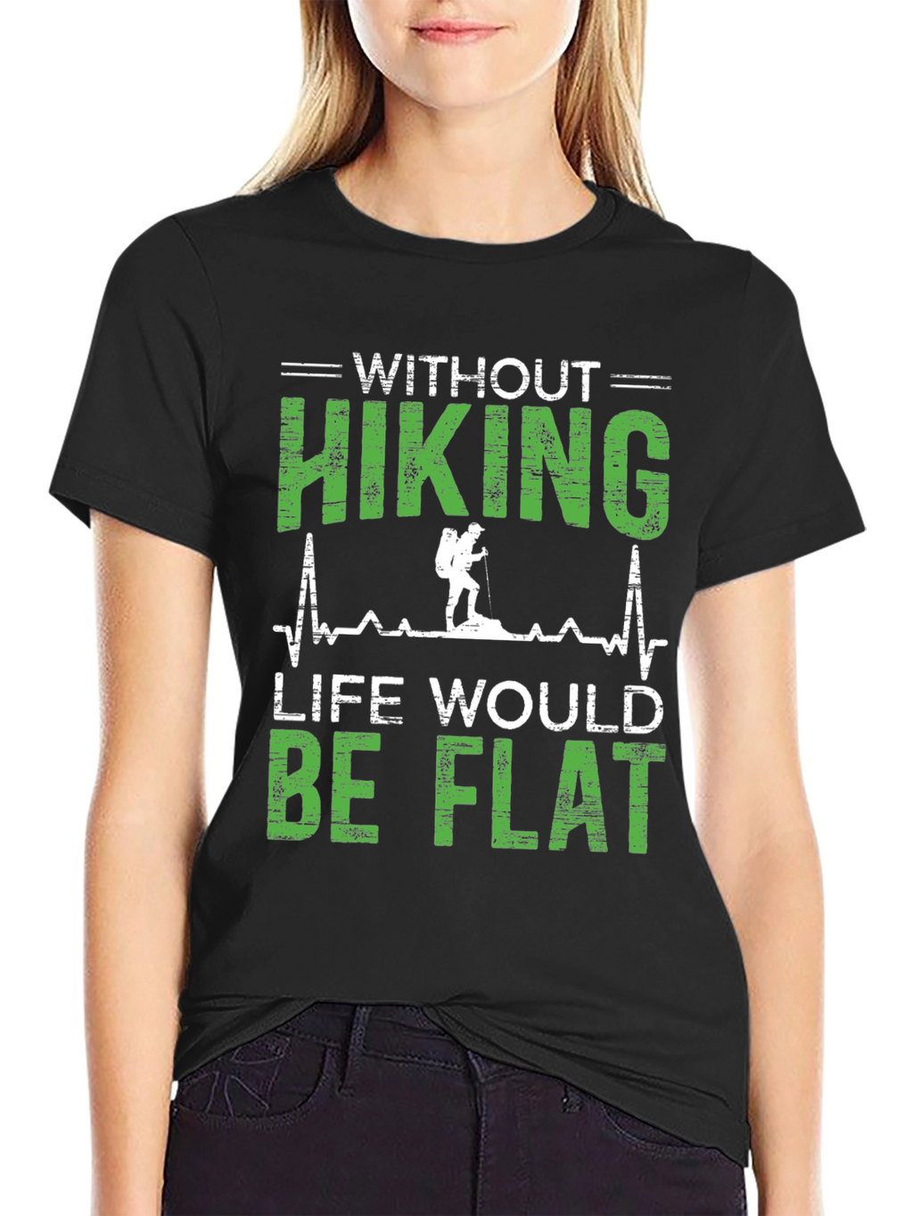 Hiking Life Flat T-Shirt