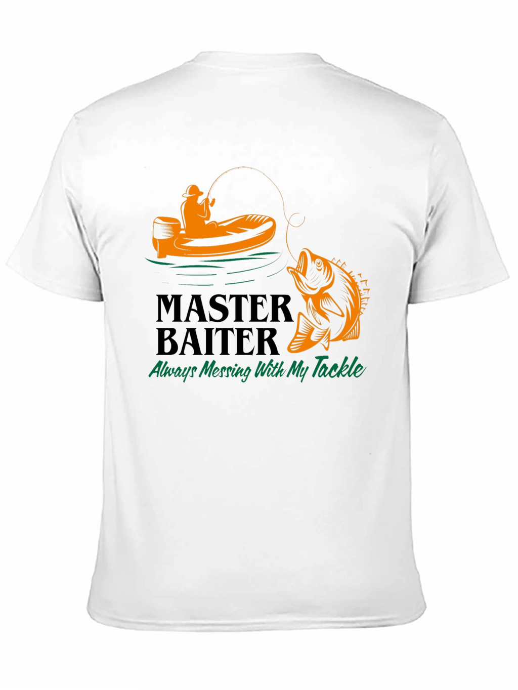 Master Baiter Fishing T-Shirt - Tackle Humor Tee