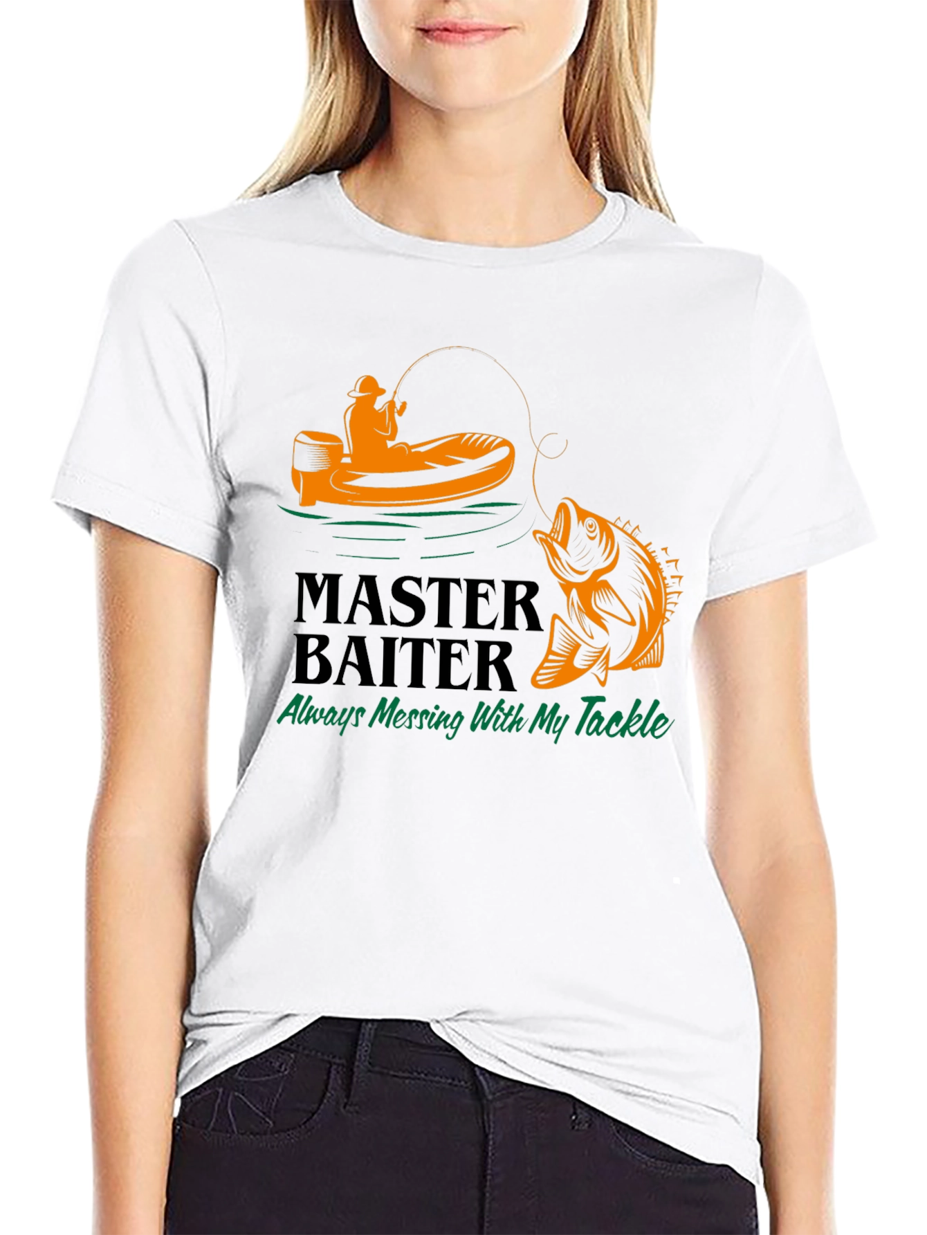 Master Baiter Fishing T-Shirt - Tackle Humor Tee