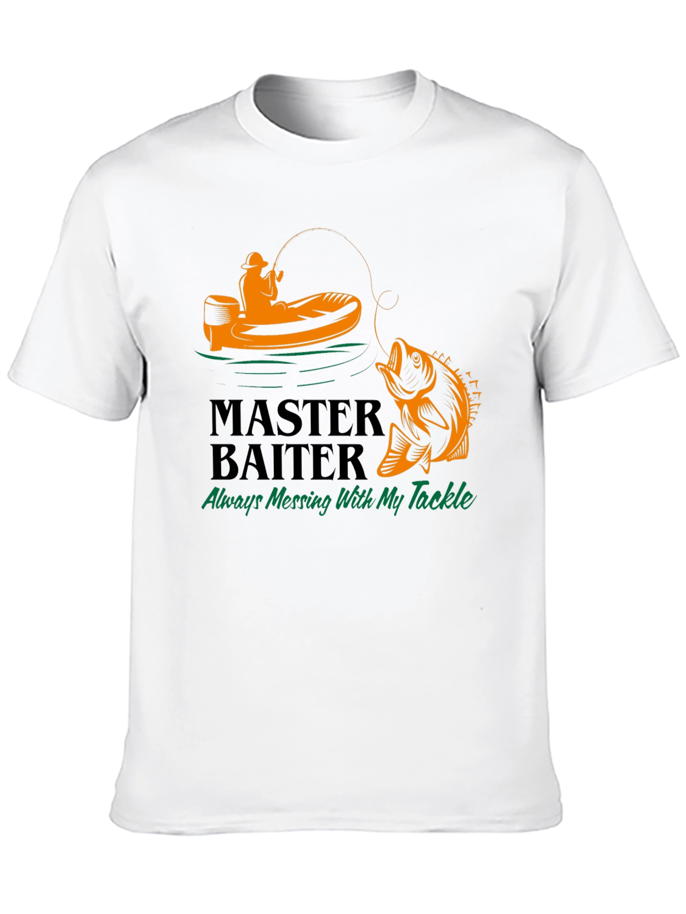 Master Baiter Fishing T-Shirt - Tackle Humor Tee