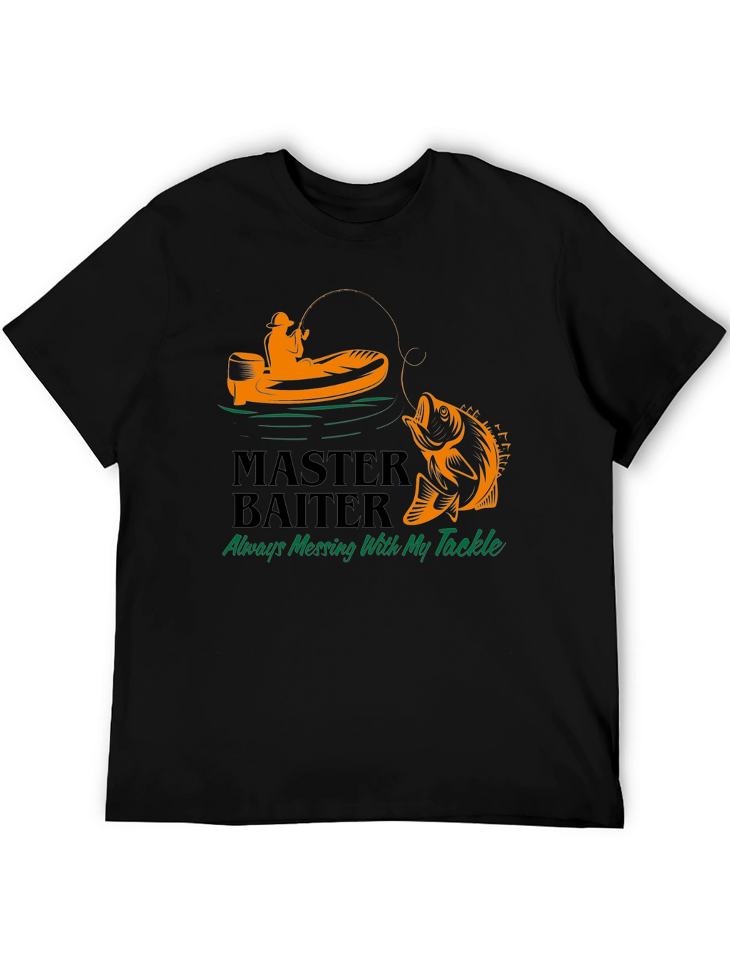 Master Baiter Fishing T-Shirt - Tackle Humor Tee