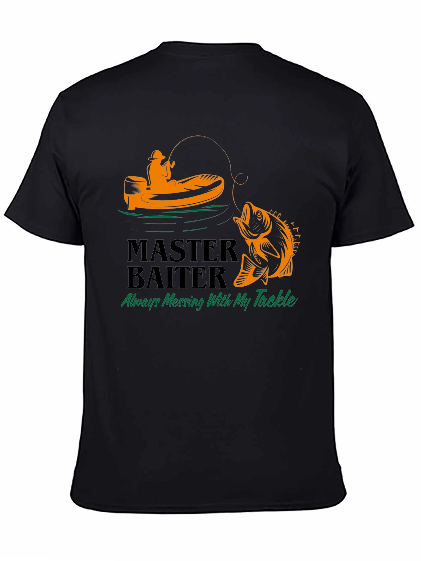Master Baiter Fishing T-Shirt - Tackle Humor Tee