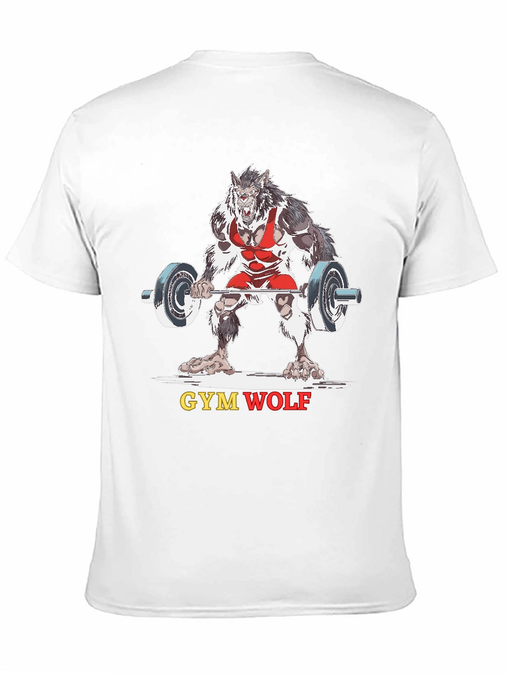 Gym Wolf Black T-Shirt