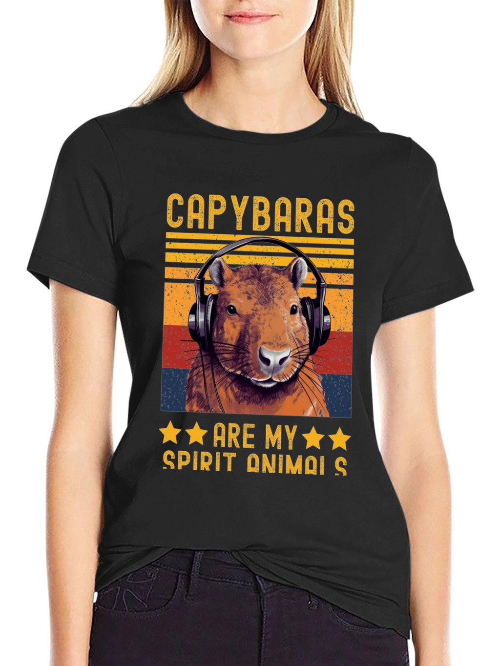 Capybara Spirit Animal T-Shirt