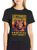 Capybara Spirit Animal T-Shirt