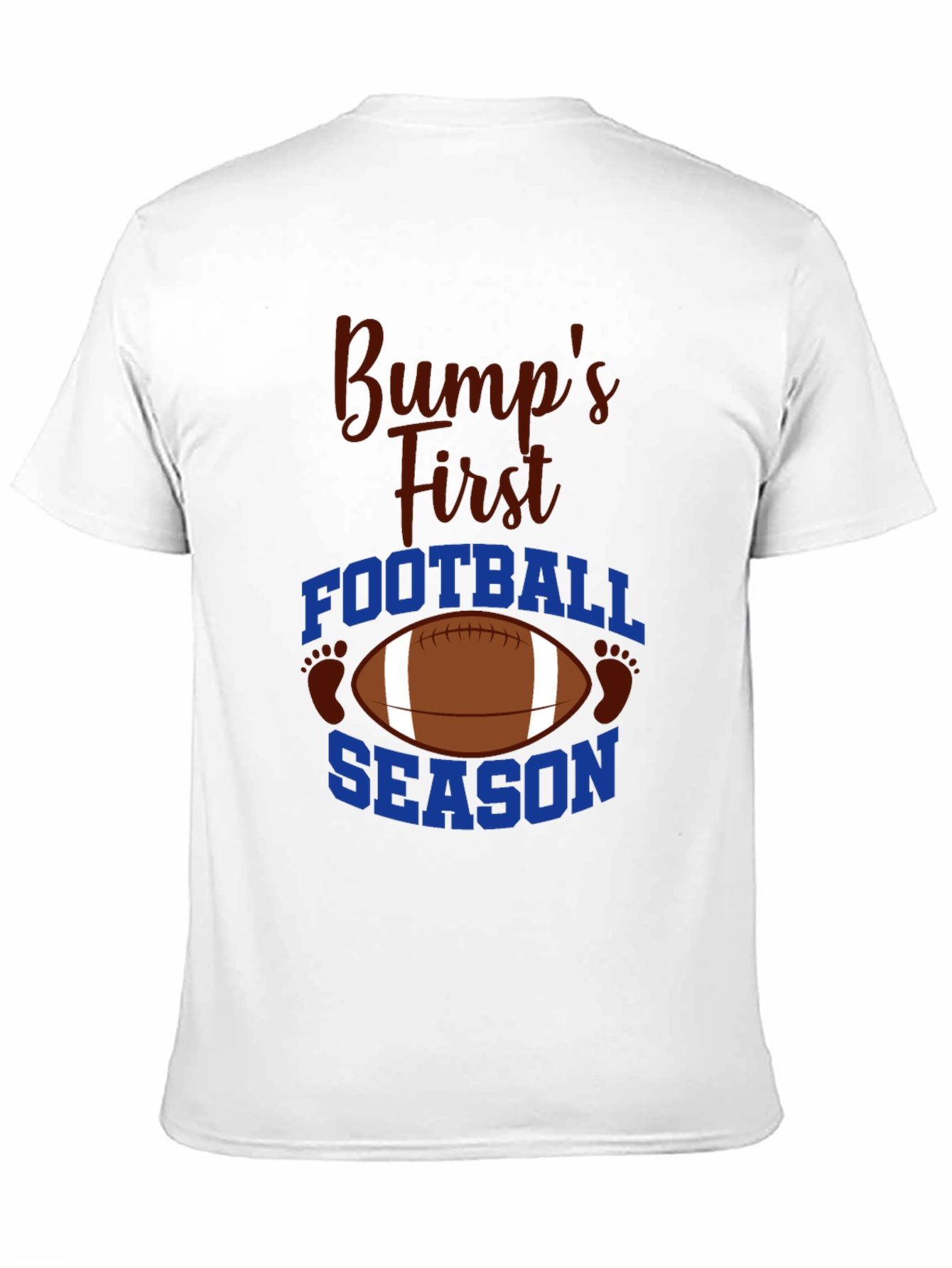 Bumps First Football Season Graphic Tee