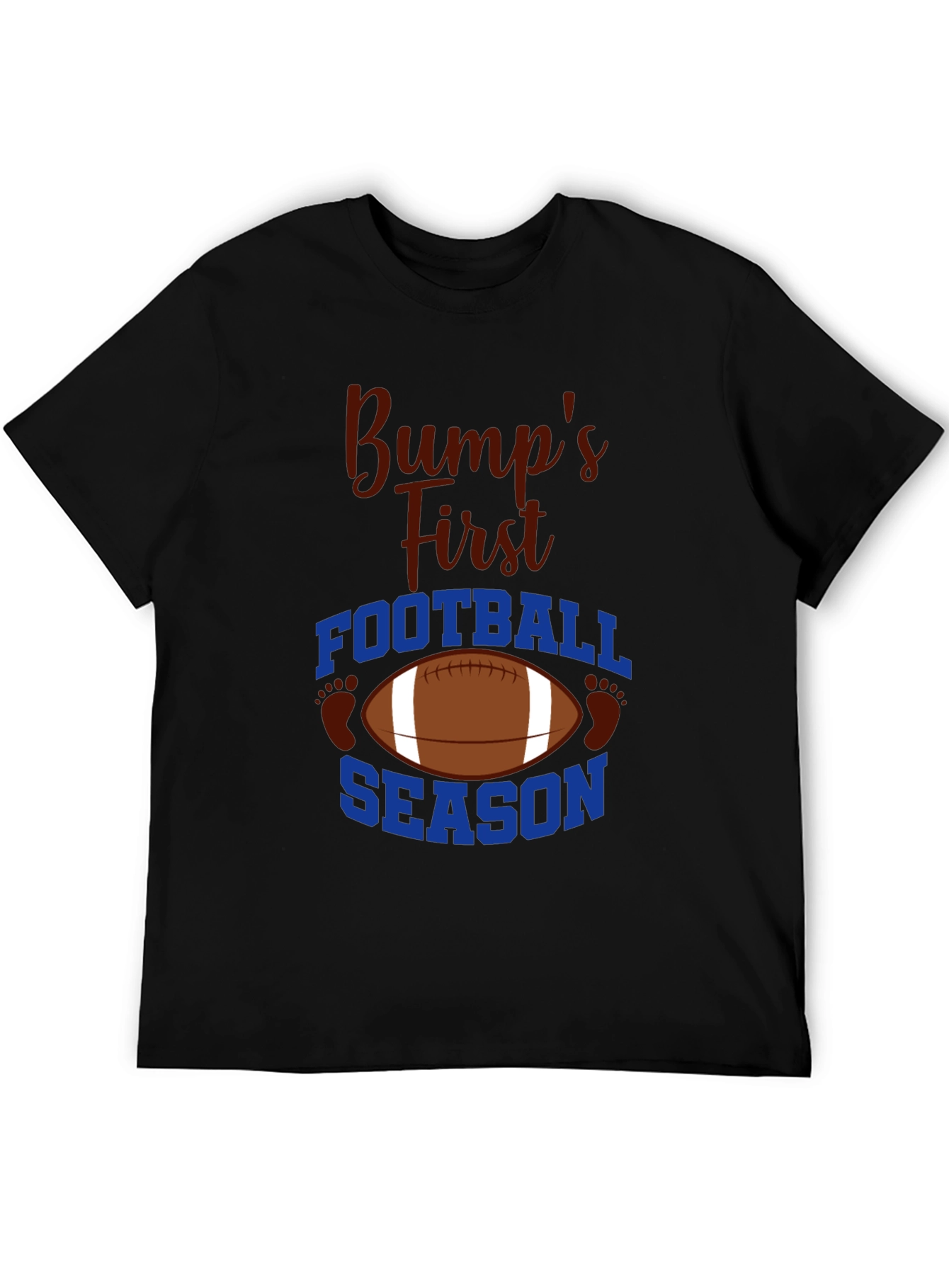 Bumps First Football Season Graphic Tee