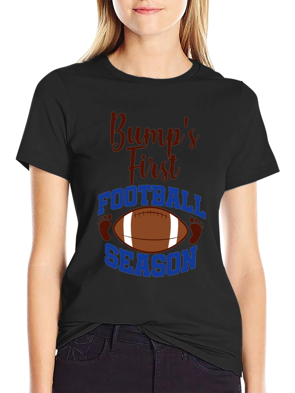 Bumps First Football Season Graphic Tee