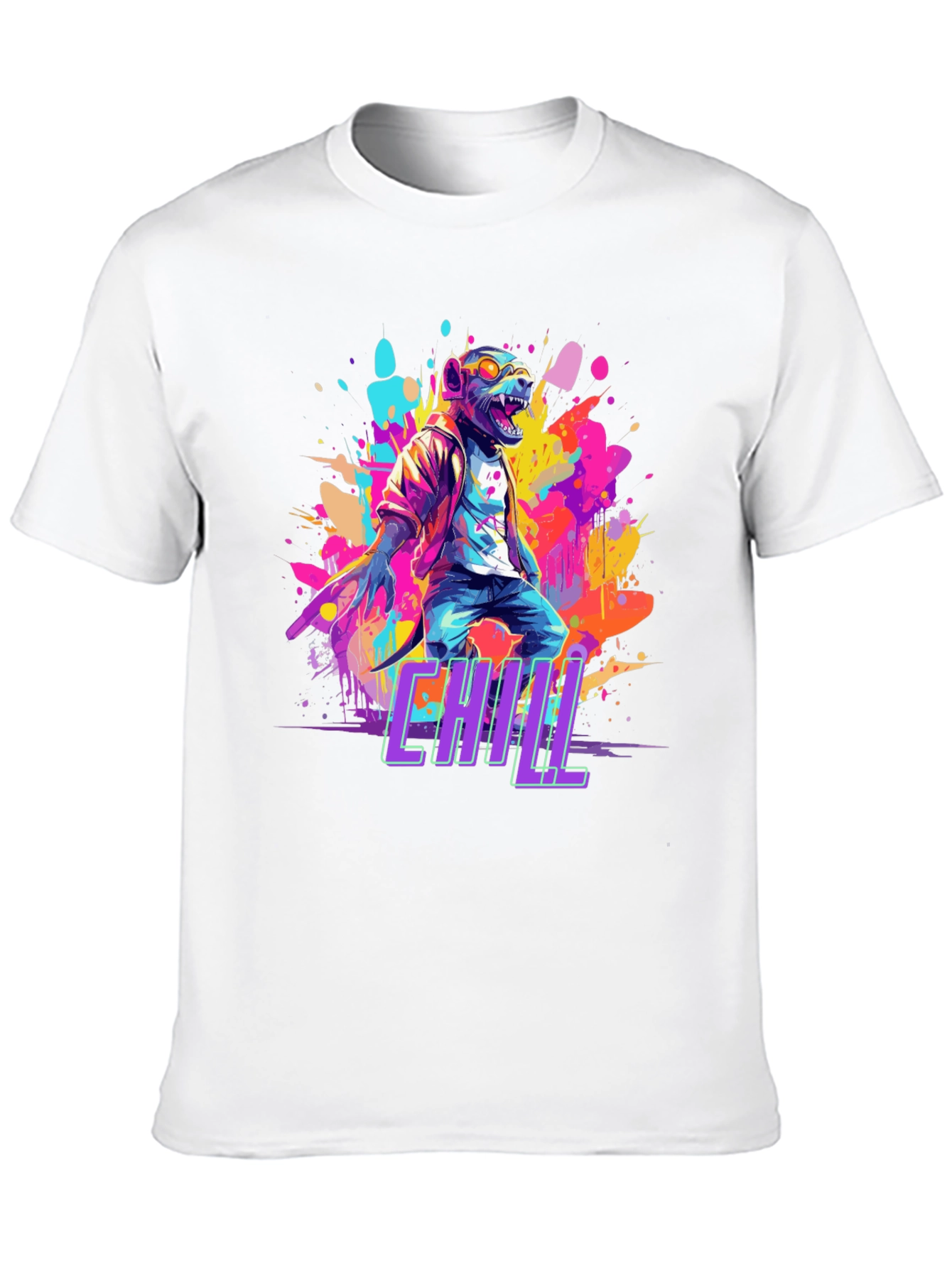 Chill Rat Graphic T-Shirt - Cool Streetwear