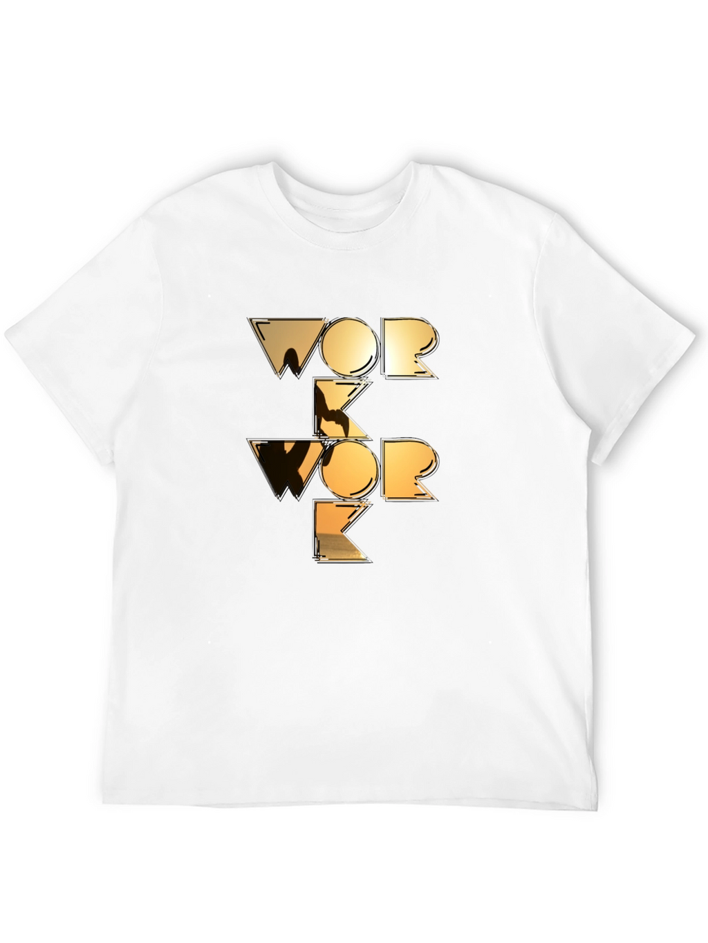 Work Work Graphic Tee - Black