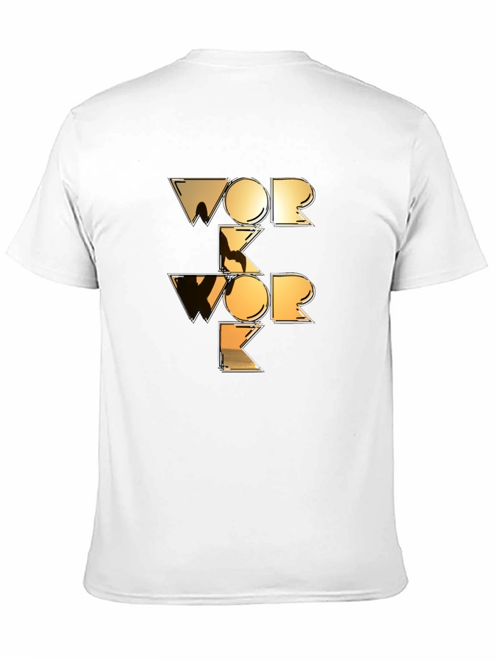 Work Work Graphic Tee - Black
