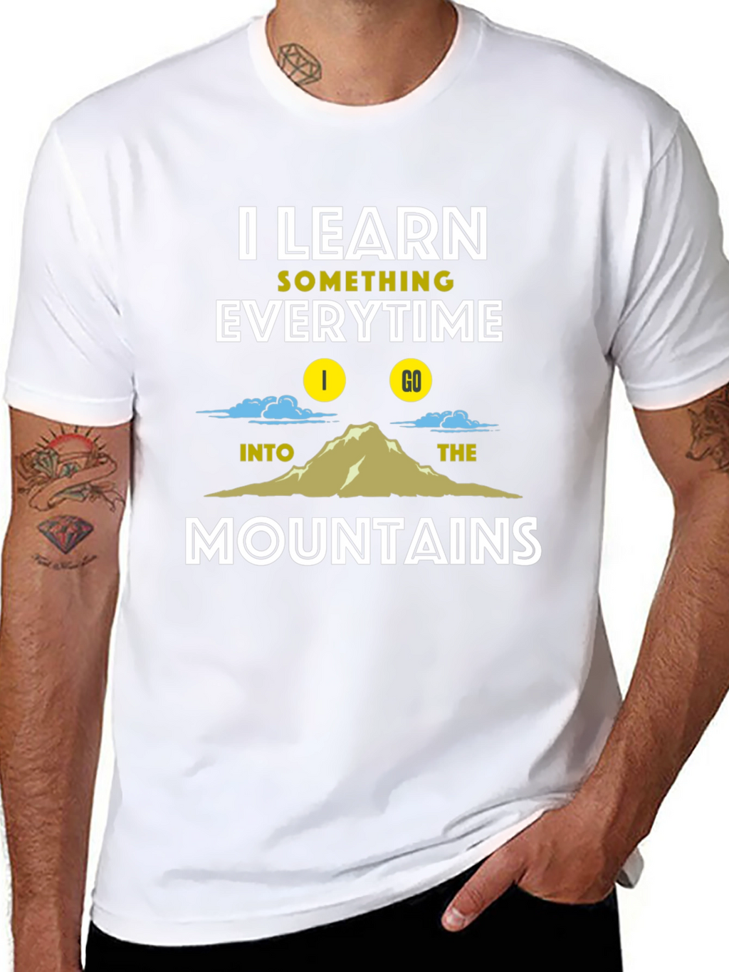 I Learn Something Everytime I Go Mountains T-Shirt