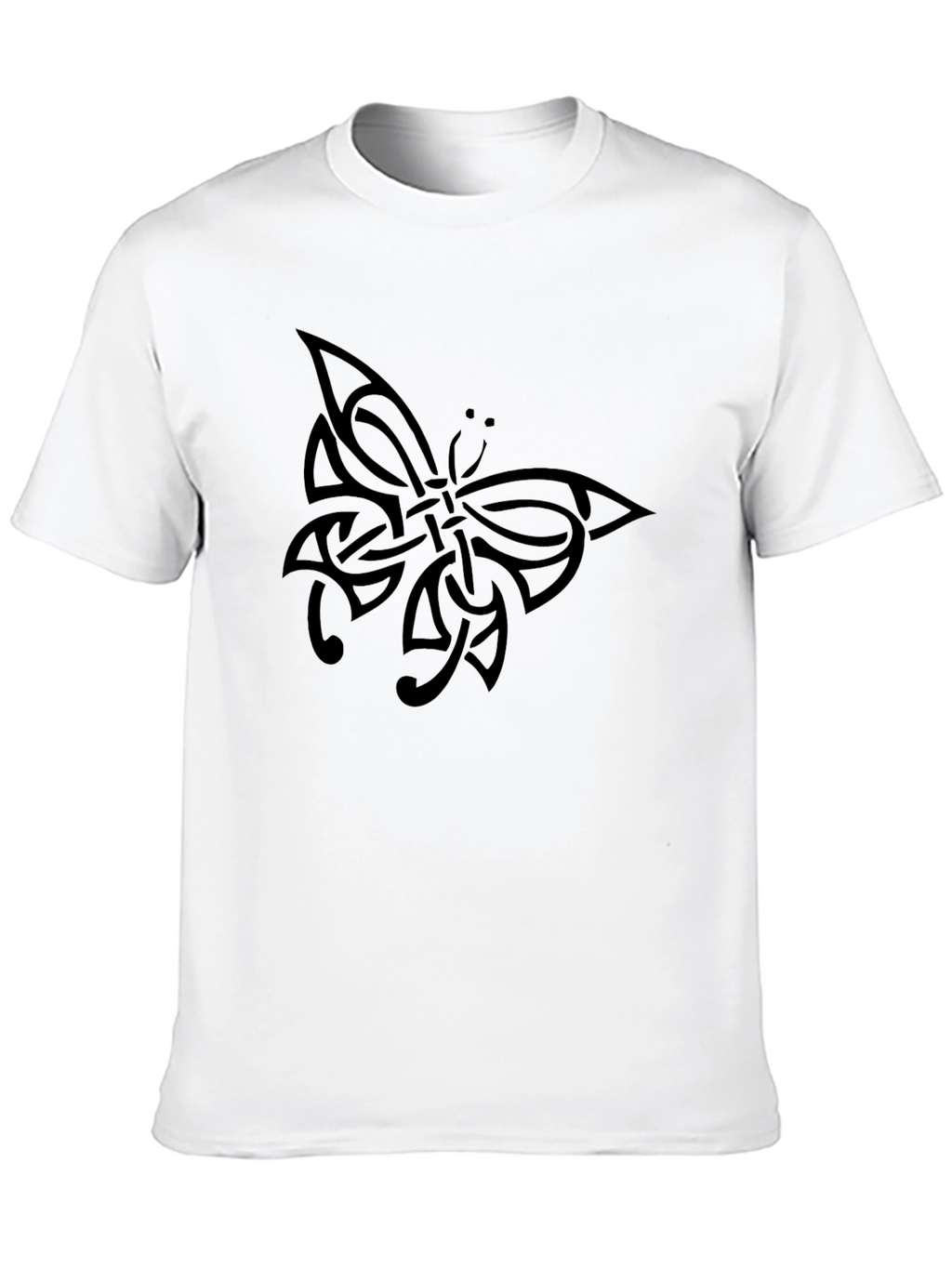 Black Butterfly Graphic T-Shirt