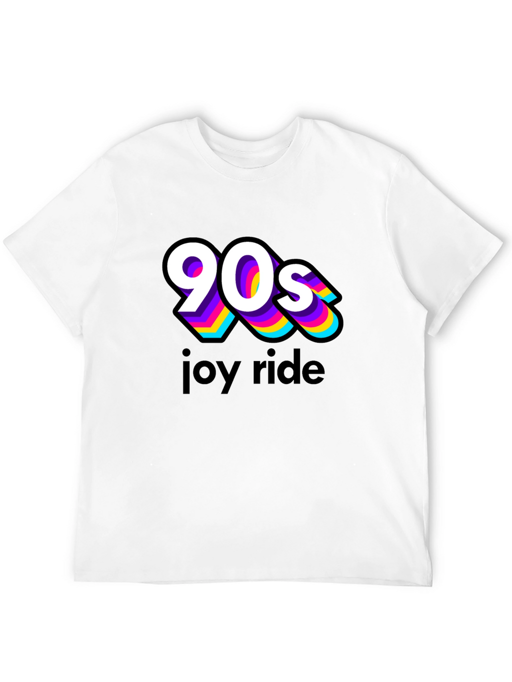 90s Joy Ride Black T-Shirt
