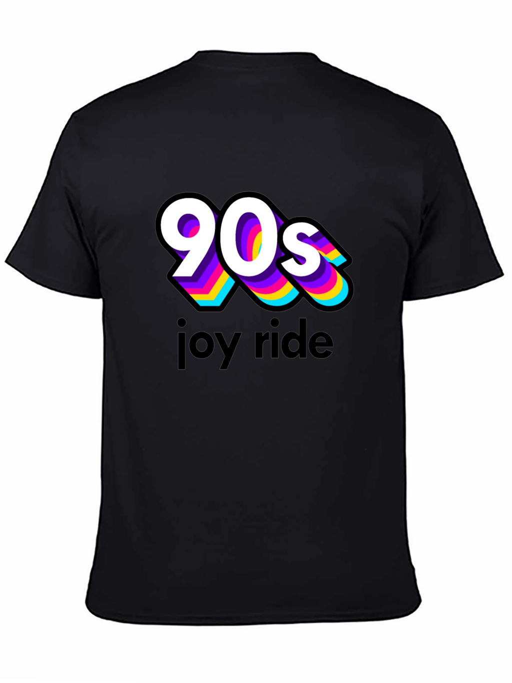 90s Joy Ride Black T-Shirt