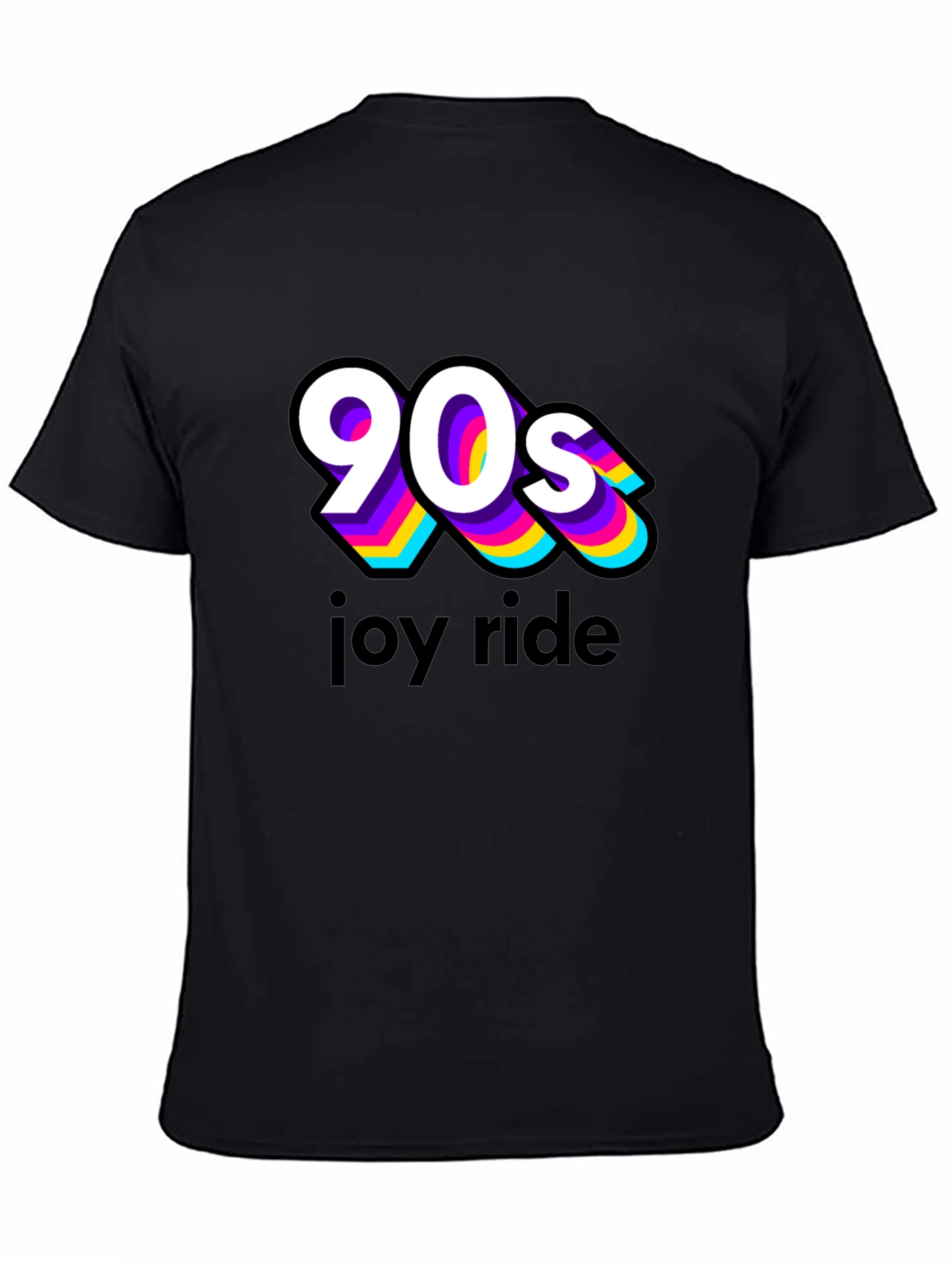 90s Joy Ride Black T-Shirt