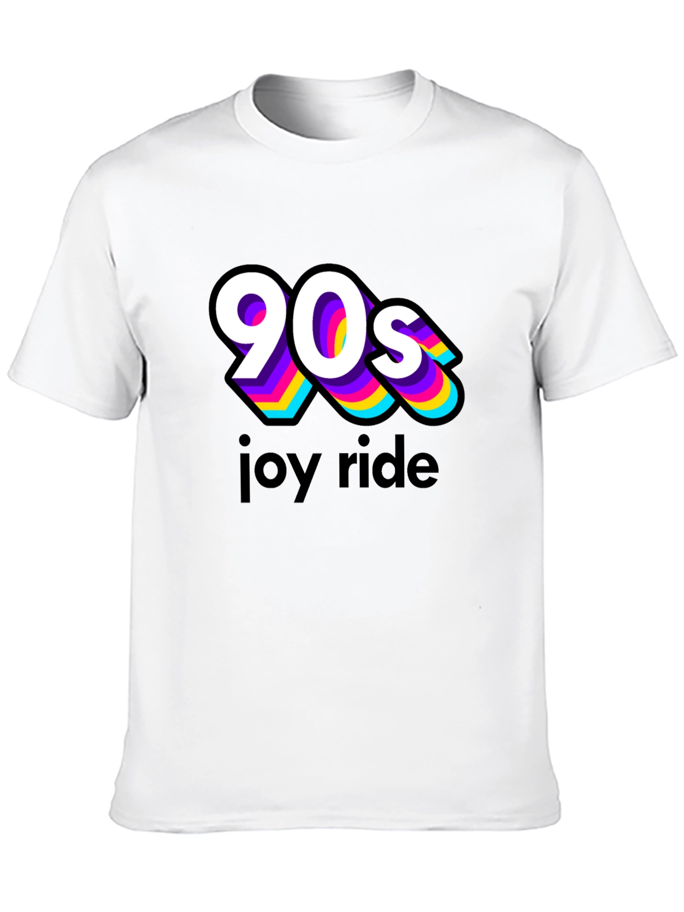 90s Joy Ride Black T-Shirt