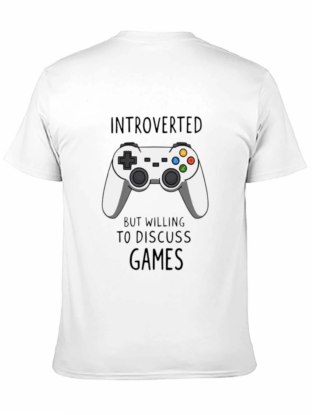 Introverted Gamer T-Shirt - Black