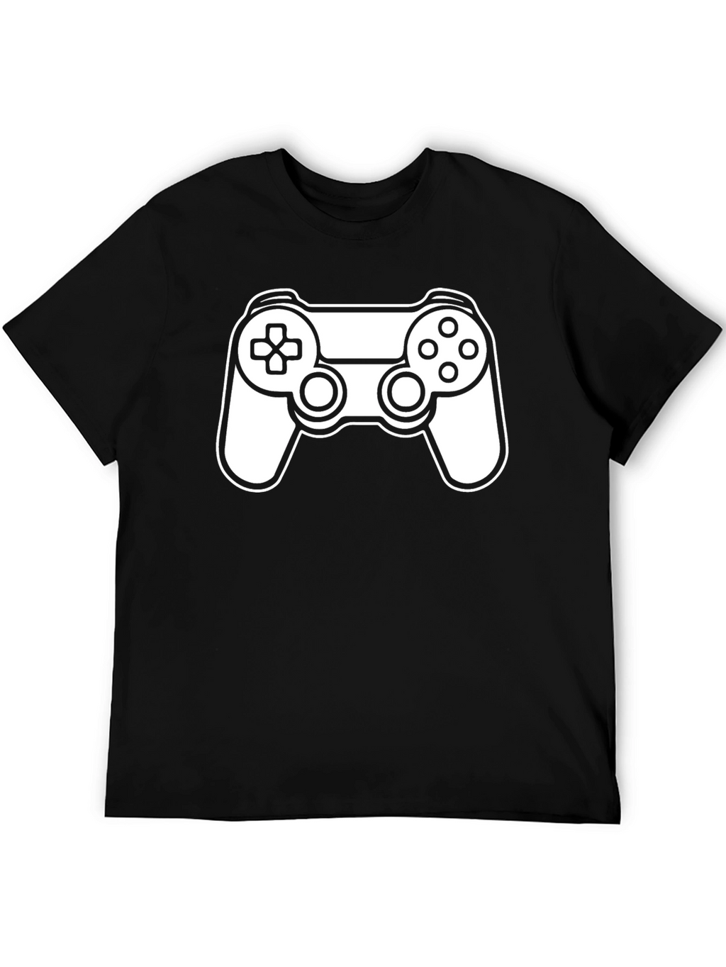 Gaming Controller Graphic Tee - Black T-Shirt