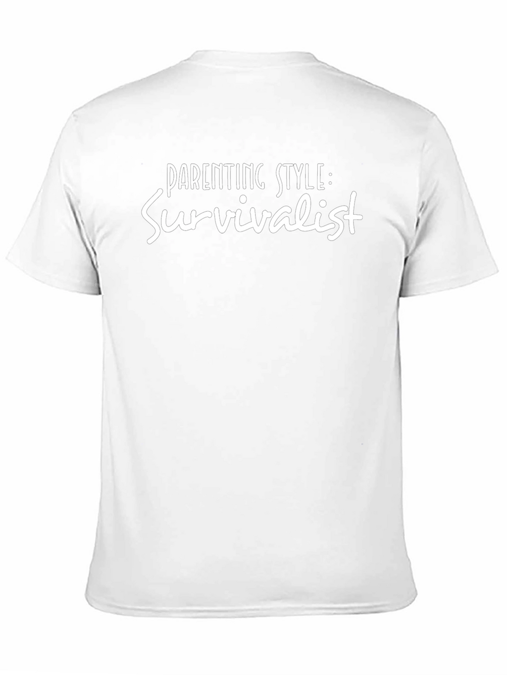Survivalist Parenting Style Graphic Tee