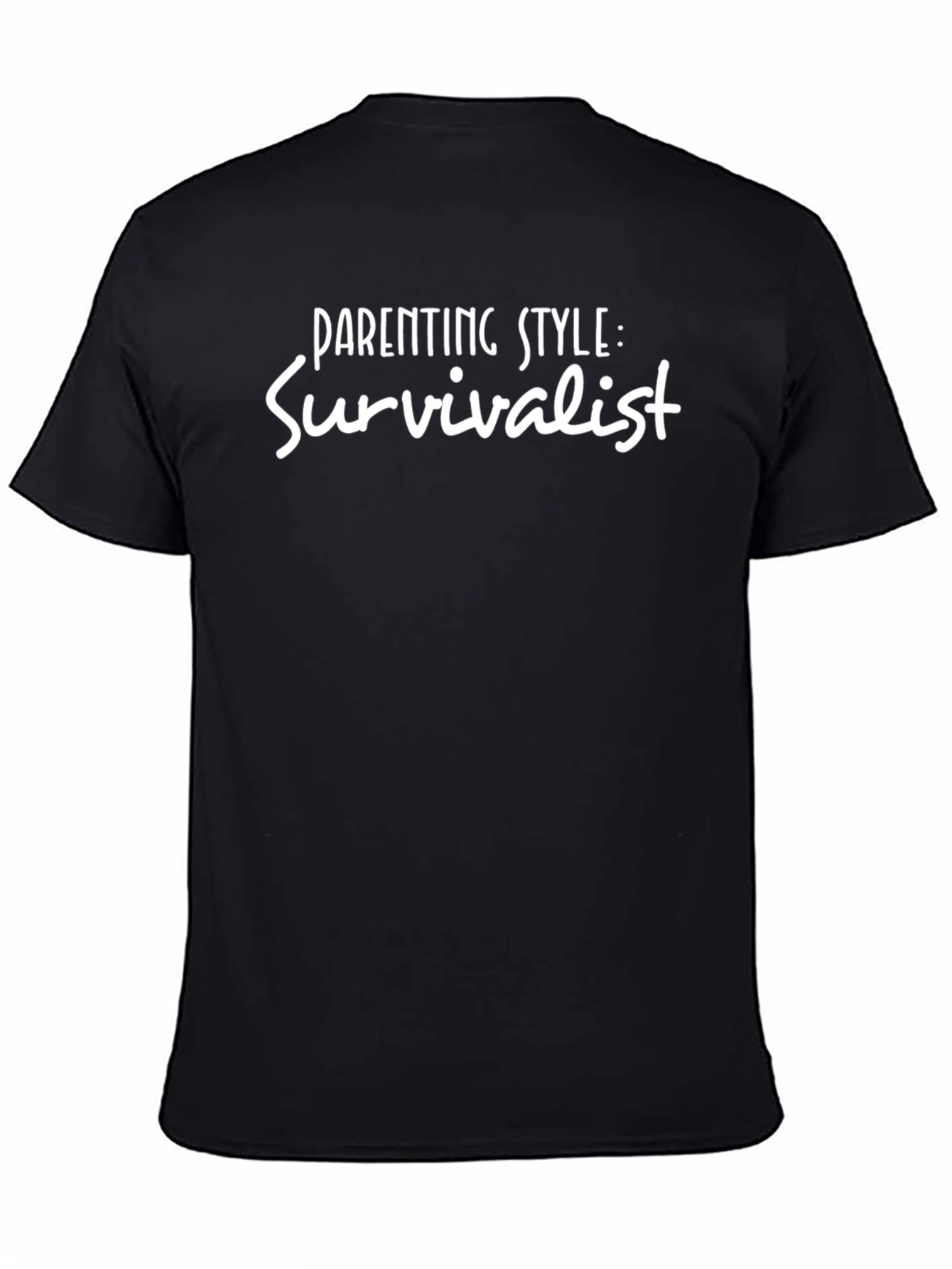 Survivalist Parenting Style Graphic Tee