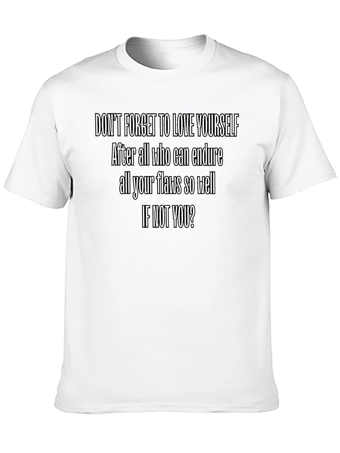 Love Yourself Graphic T-Shirt - Trendy Casual Tee
