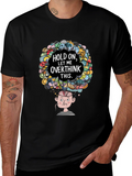 Overthinker Graphic T-Shirt - Funny Mind Tee