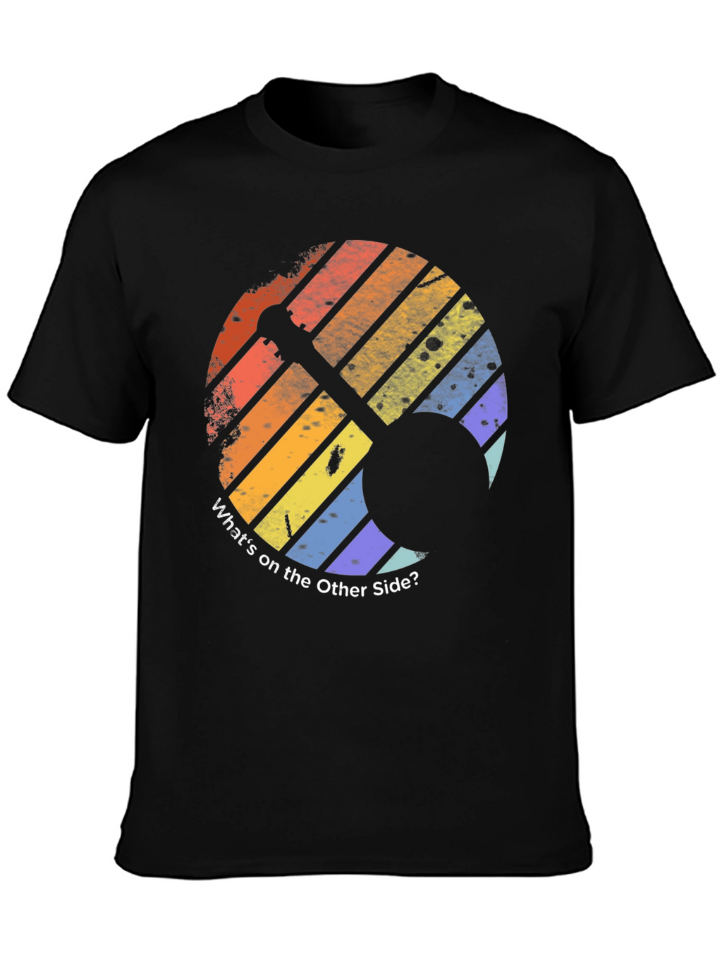 Retro Whats on the Other Side? Graphic T-Shirt