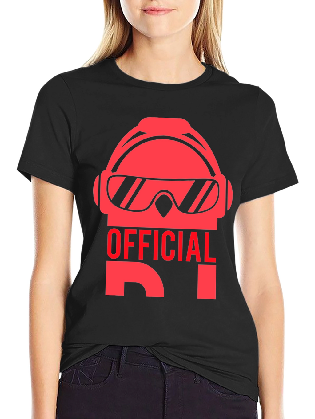 Official DJ Black T-Shirt - Music Lover Tee