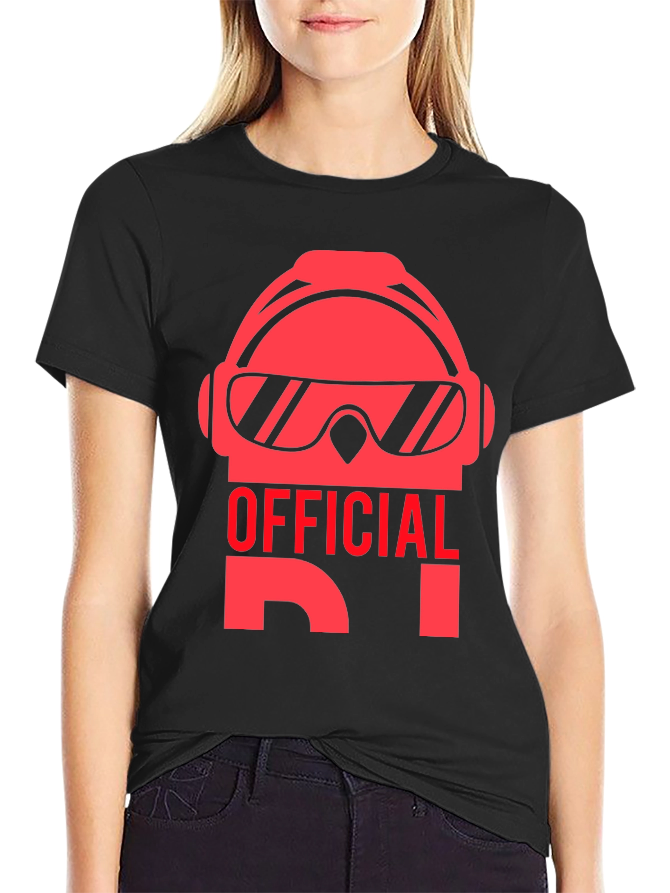 Official DJ Black T-Shirt - Music Lover Tee