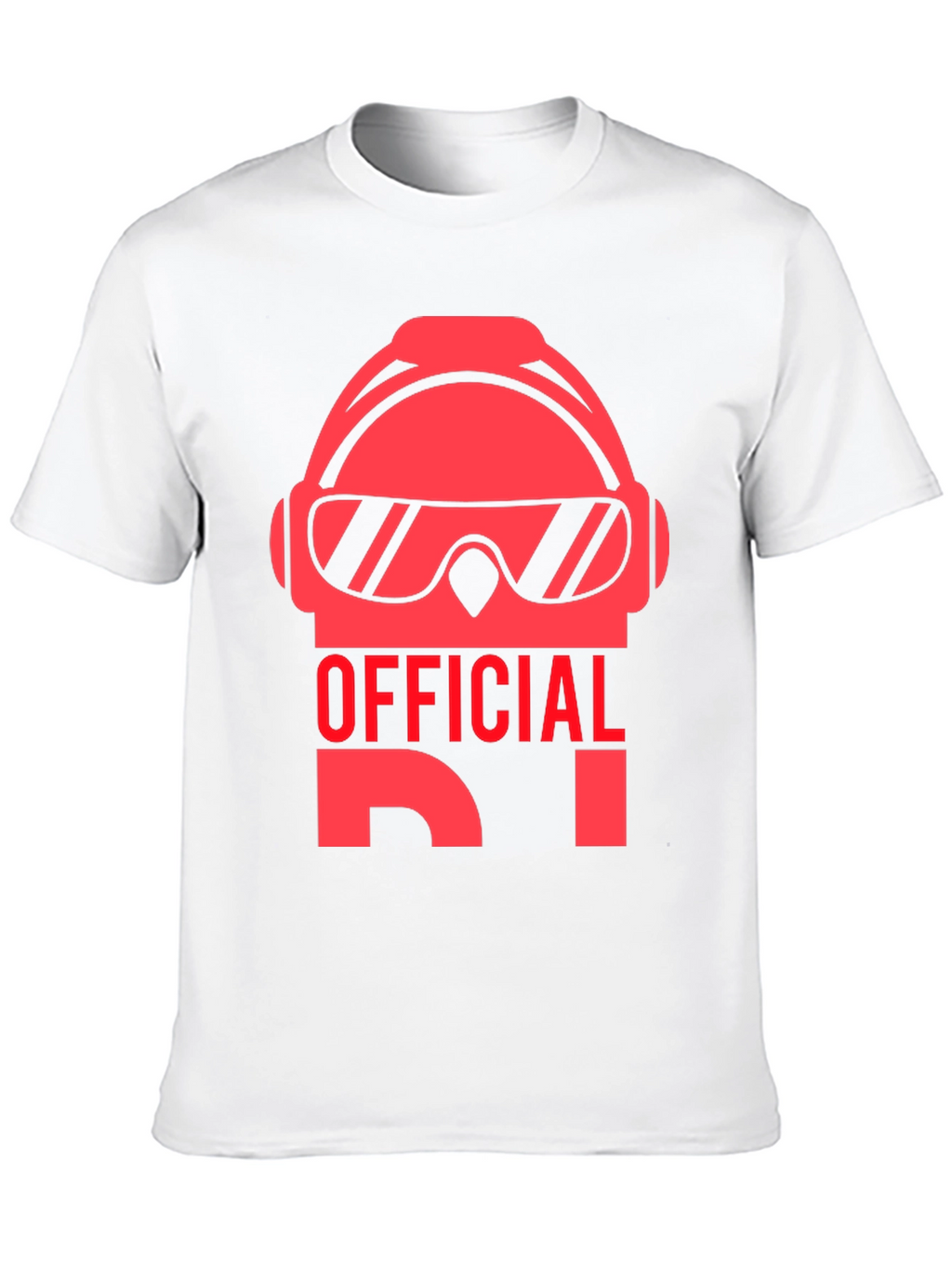 Official DJ Black T-Shirt - Music Lover Tee