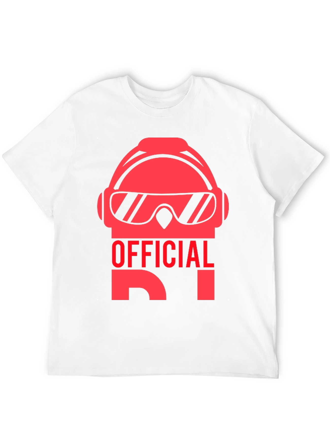 Official DJ Black T-Shirt - Music Lover Tee