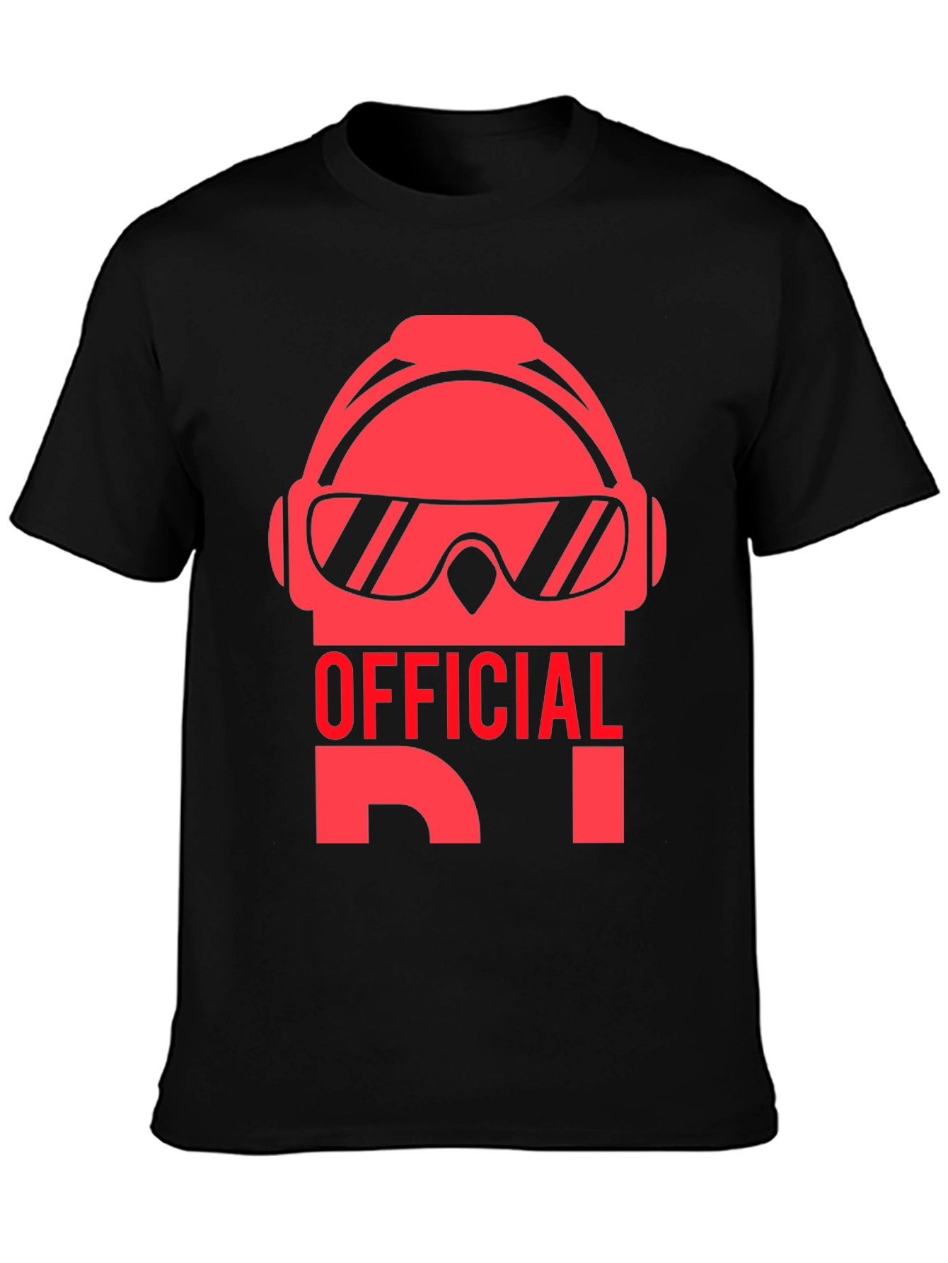 Official DJ Black T-Shirt - Music Lover Tee